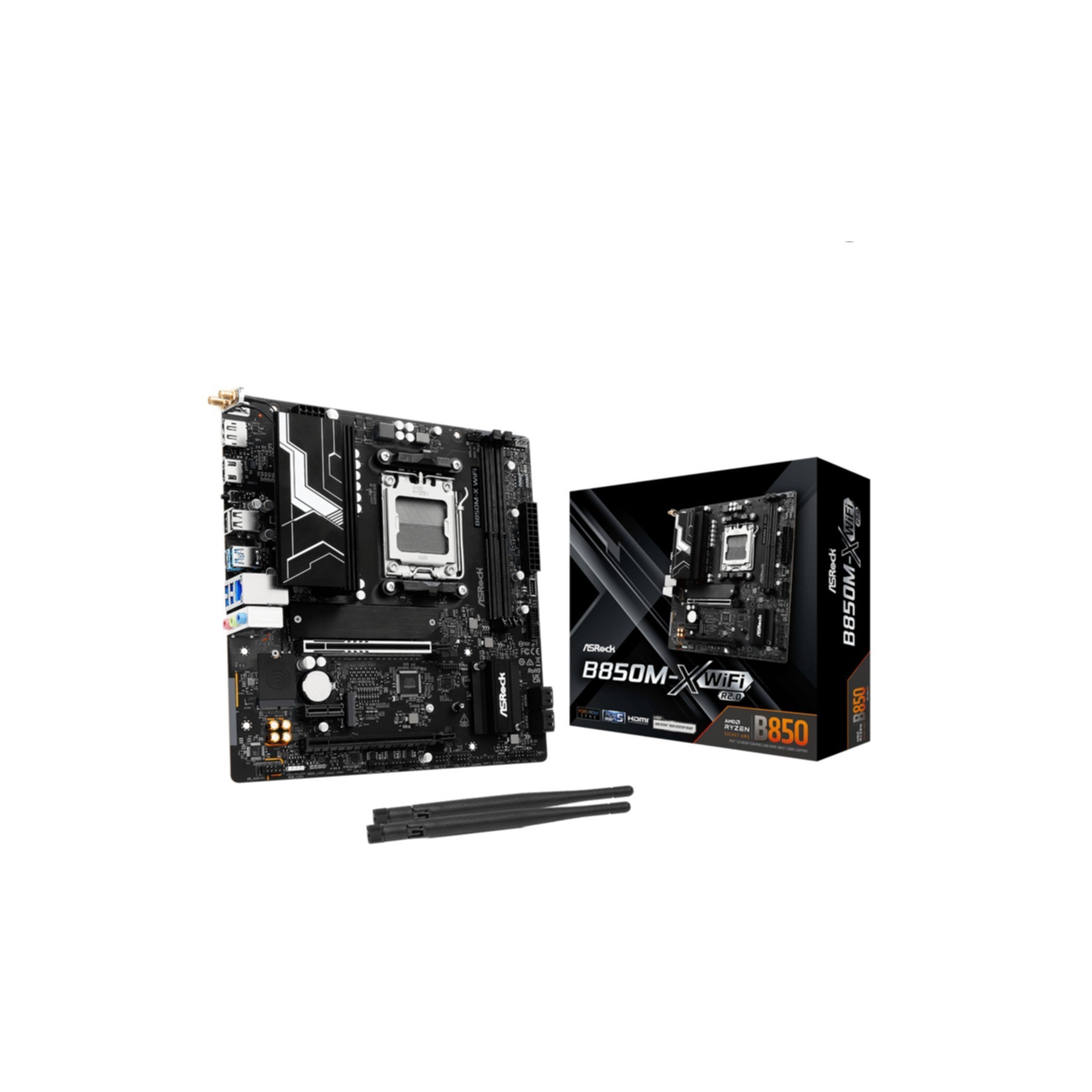 ASROCK B850M-X WiFi R2.0 (AM5) (D) ASROCK B850M-X WiFi R2.0 (AM5) (D)