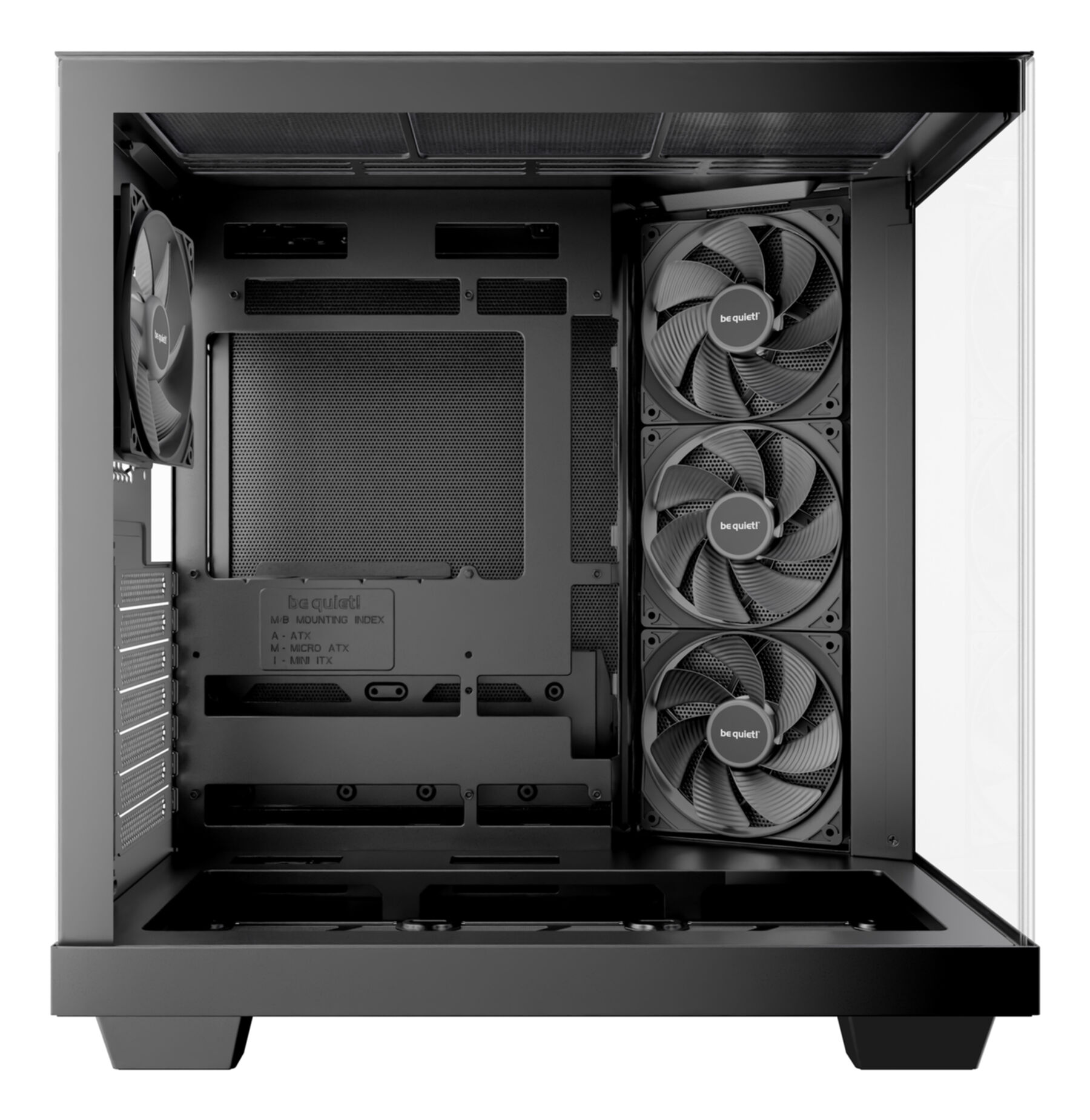 PC- Gehäuse BeQuiet Light Base 500 schwarz PC- Gehäuse BeQuiet Light Base 500 schwarz