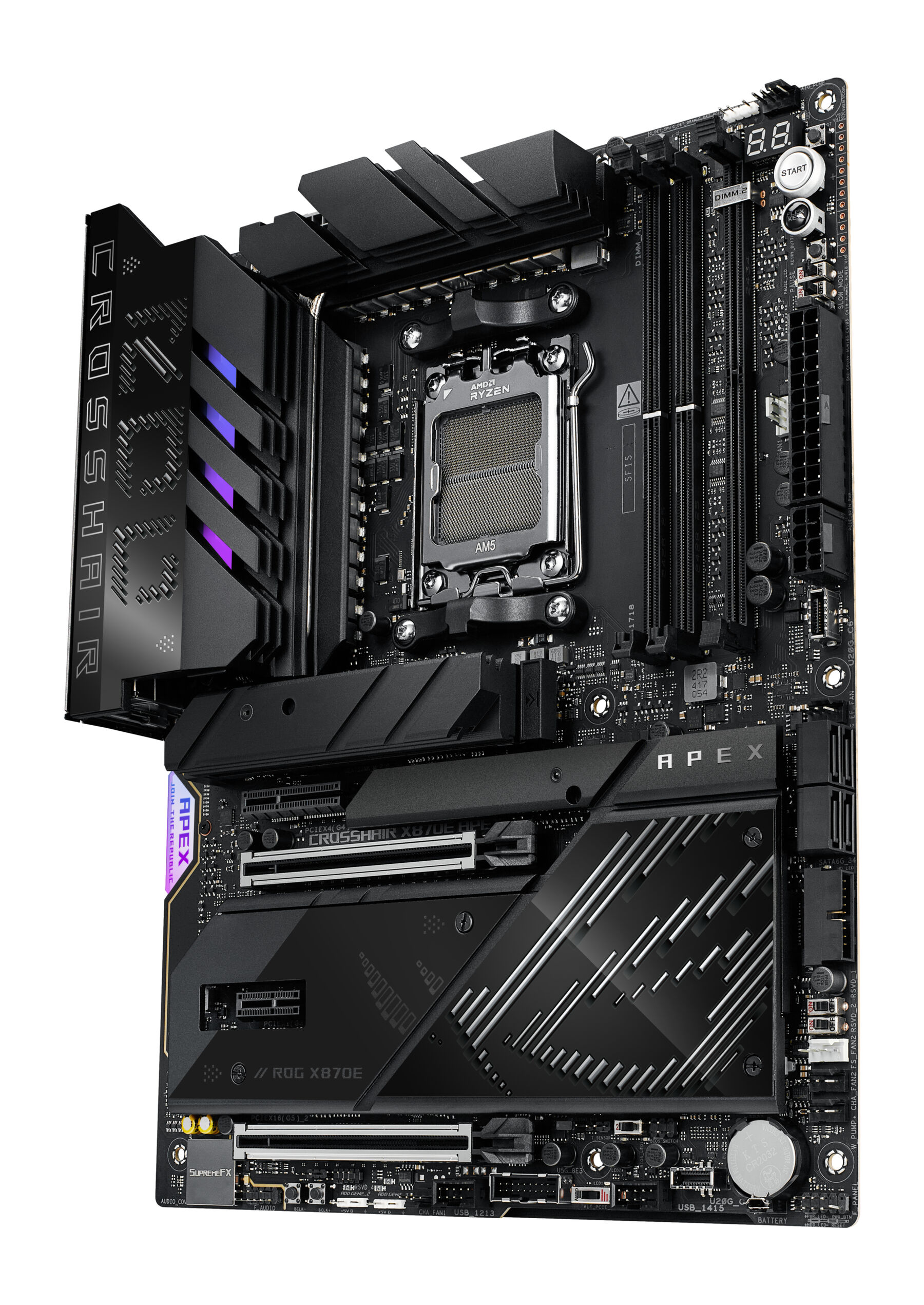 ASUS ROG CROSSHAIR X870E APEX (AM5) (D) ASUS ROG CROSSHAIR X870E APEX (AM5) (D)