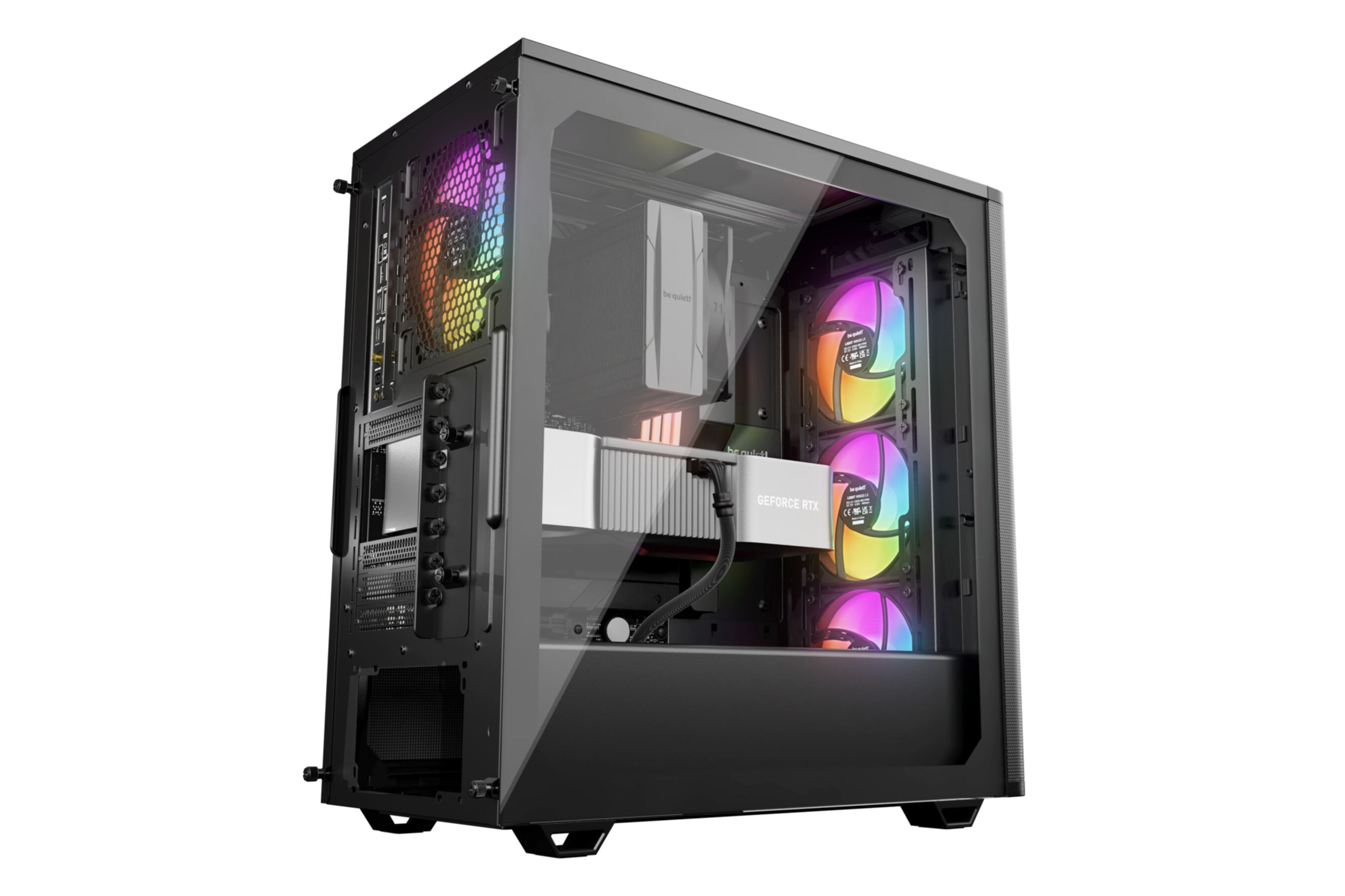 PC- Gehäuse BeQuiet Pure Base 501 LX black PC- Gehäuse BeQuiet Pure Base 501 LX black