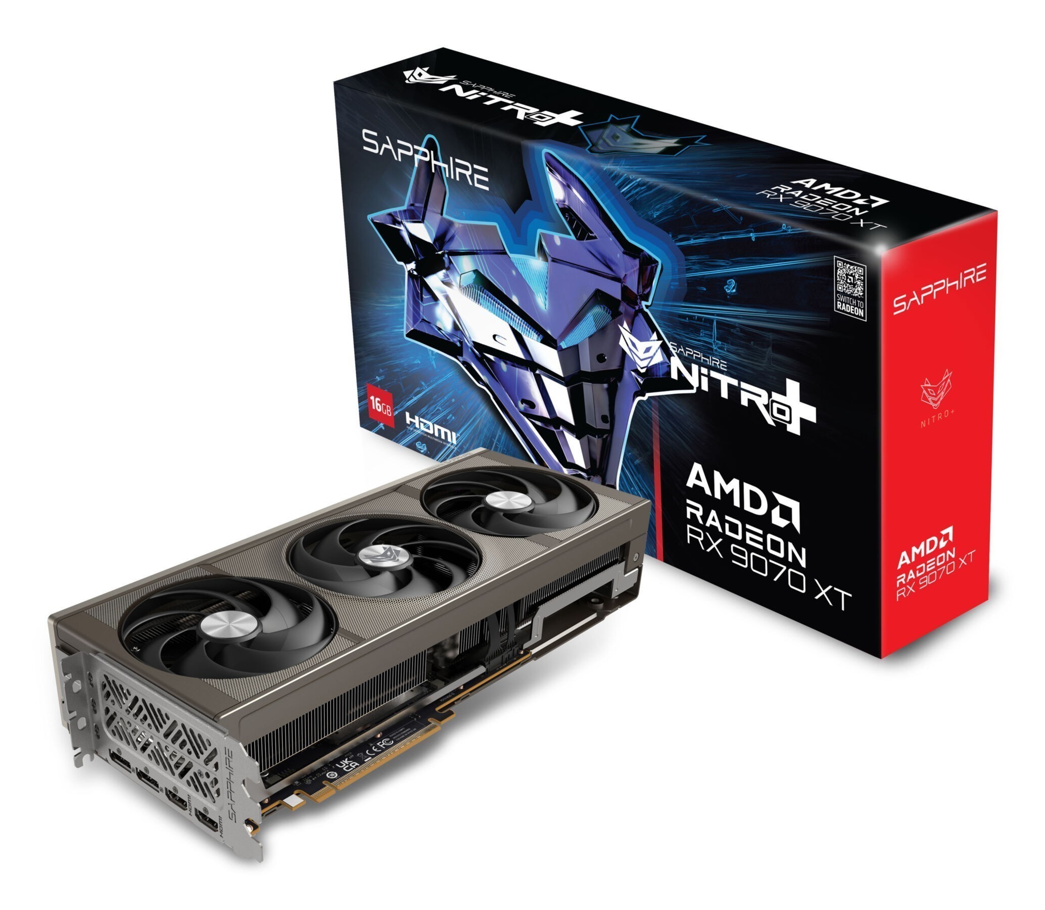 VGA SAPPHIRE NITRO+ RADEON RX 9070 XT 16GB Gaming OC (UEFI) VGA SAPPHIRE NITRO+ RADEON RX 9070 XT 16GB Gaming OC (UEFI)