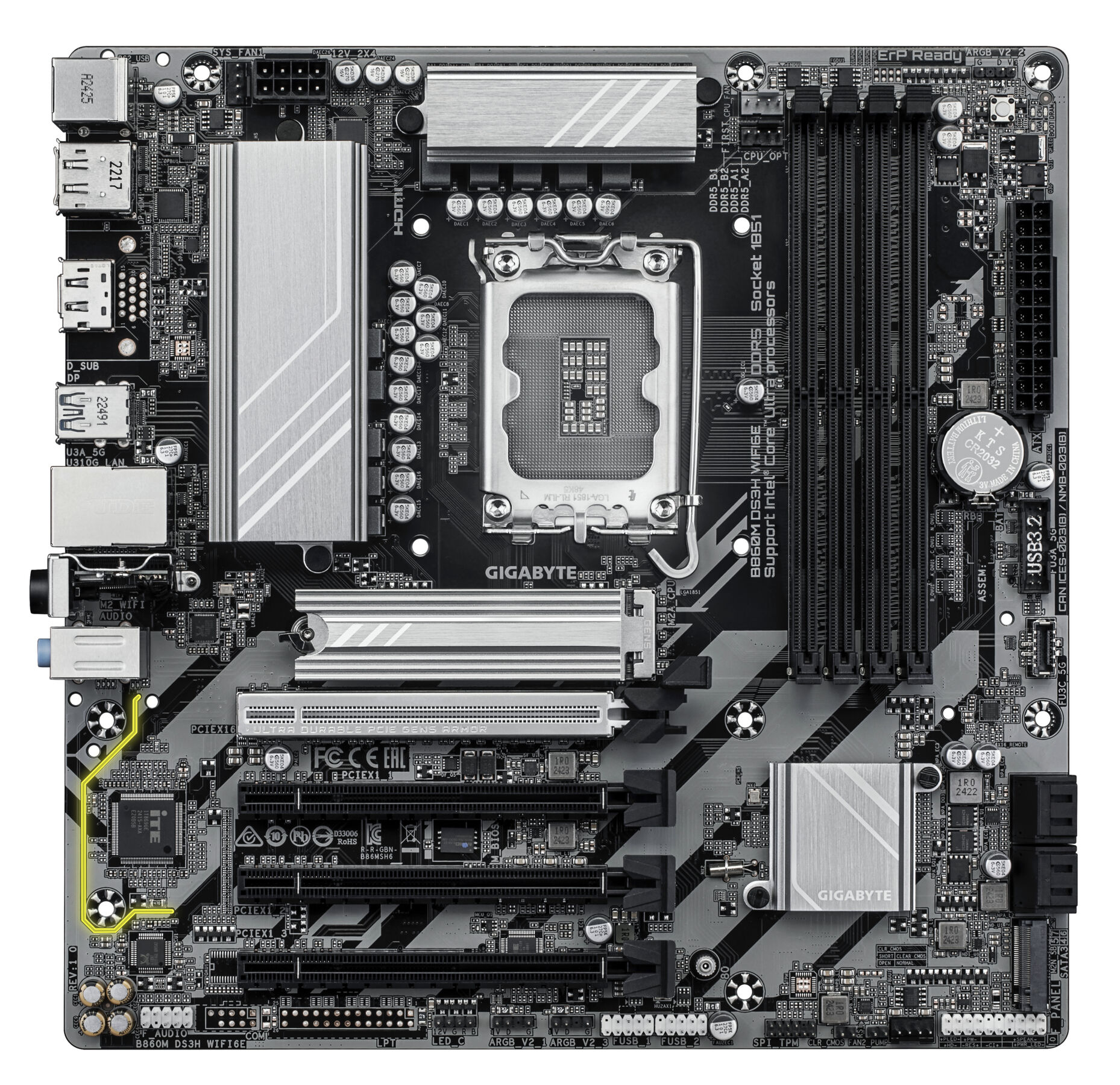 Gigabyte GA-B860M DS3H WIFI6E (1851)