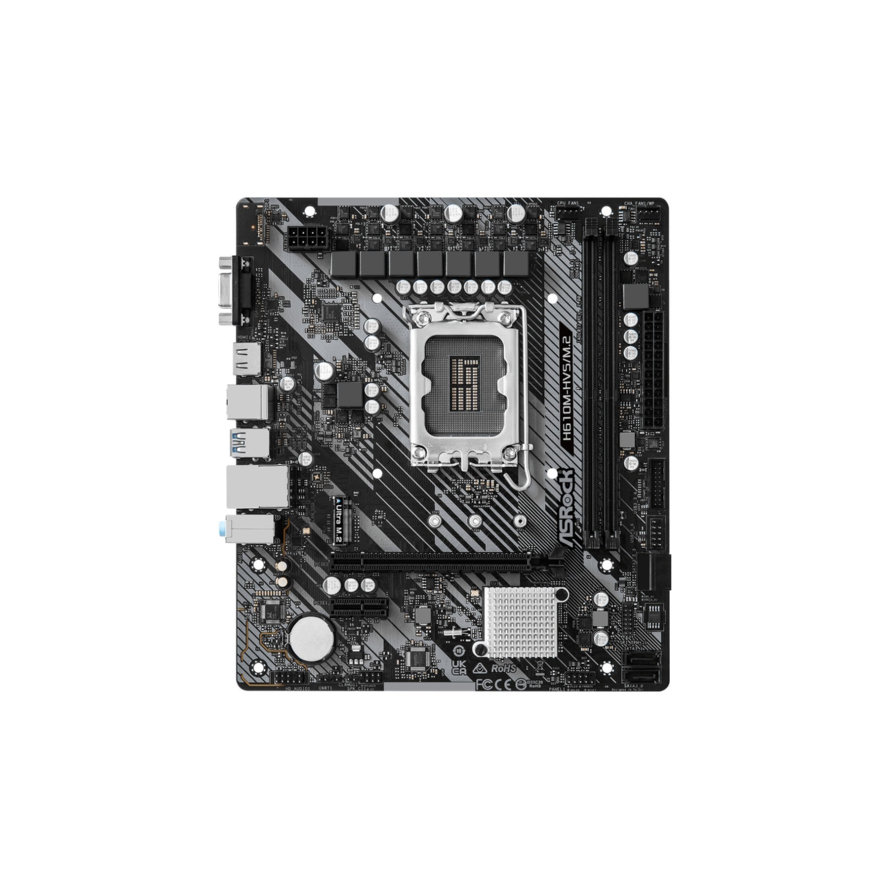 ASROCK H610M-HVS/M.2 R2.0 (1700) (D)