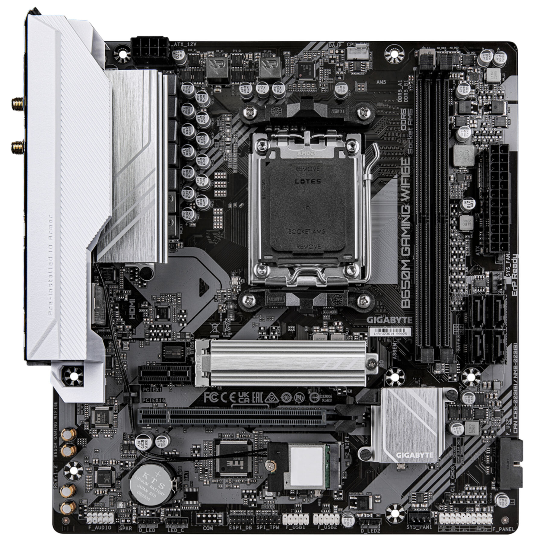 Gigabyte GA-B650M Gaming WIFI6E (AM5) (D) Gigabyte GA-B650M Gaming WIFI6E (AM5) (D)