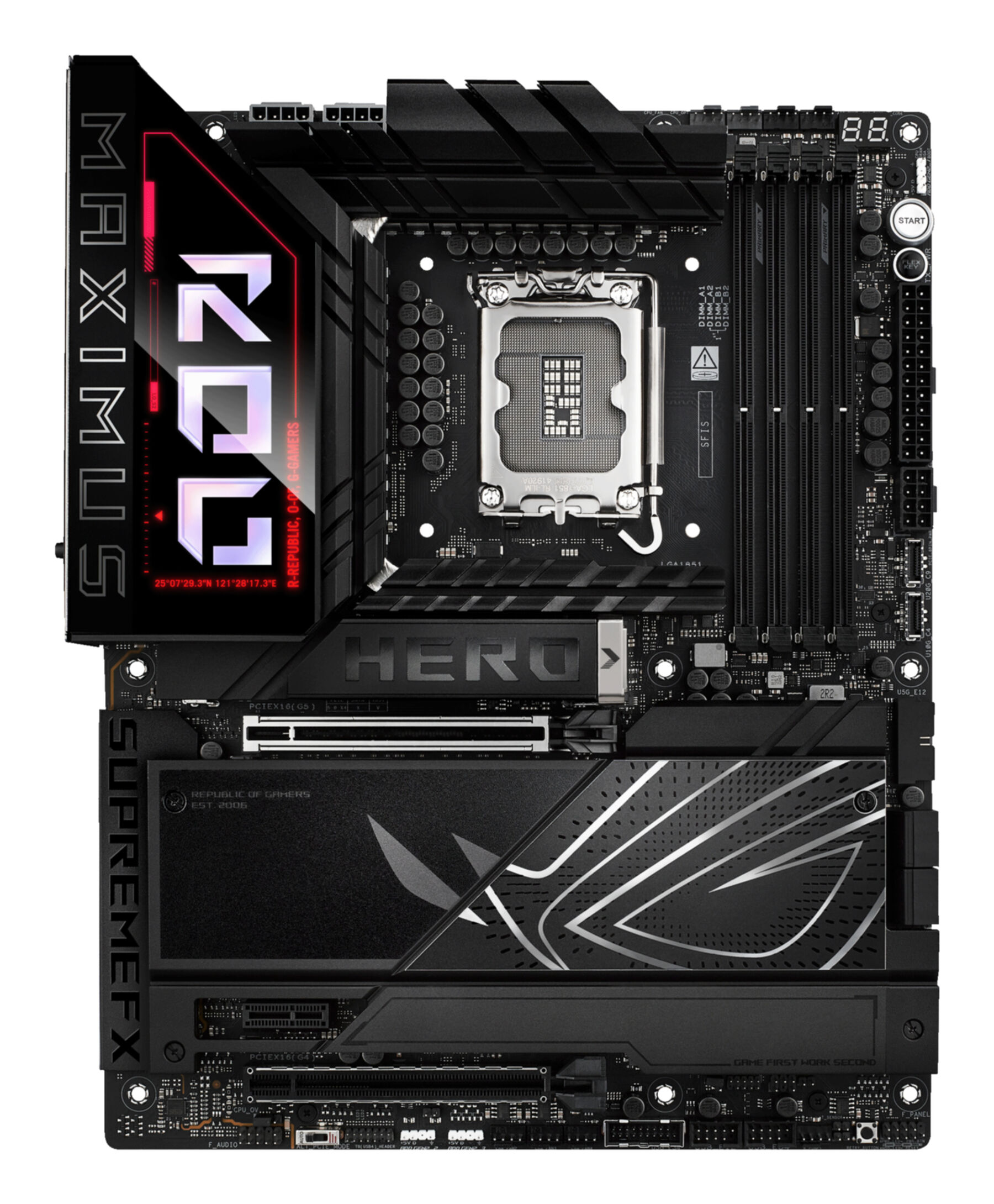 ASUS ROG MAXIMUS Z890 HERO (1851) (D) ASUS ROG MAXIMUS Z890 HERO (1851) (D)