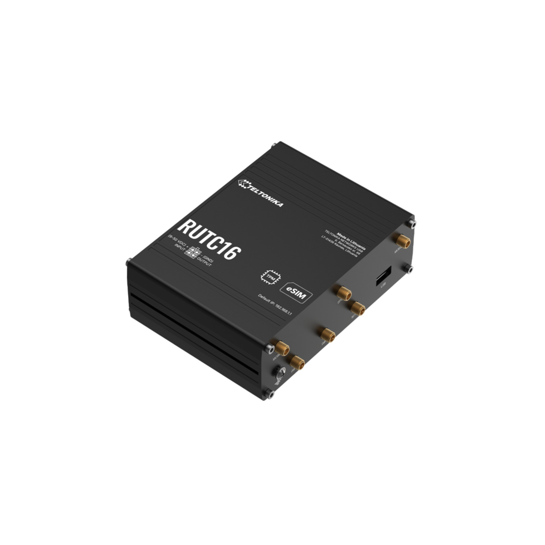 Teltonika RUTC160 Industrieller 4G LTE-Mobilfunkrouter Teltonika RUTC160 Industrieller 4G LTE-Mobilfunkrouter