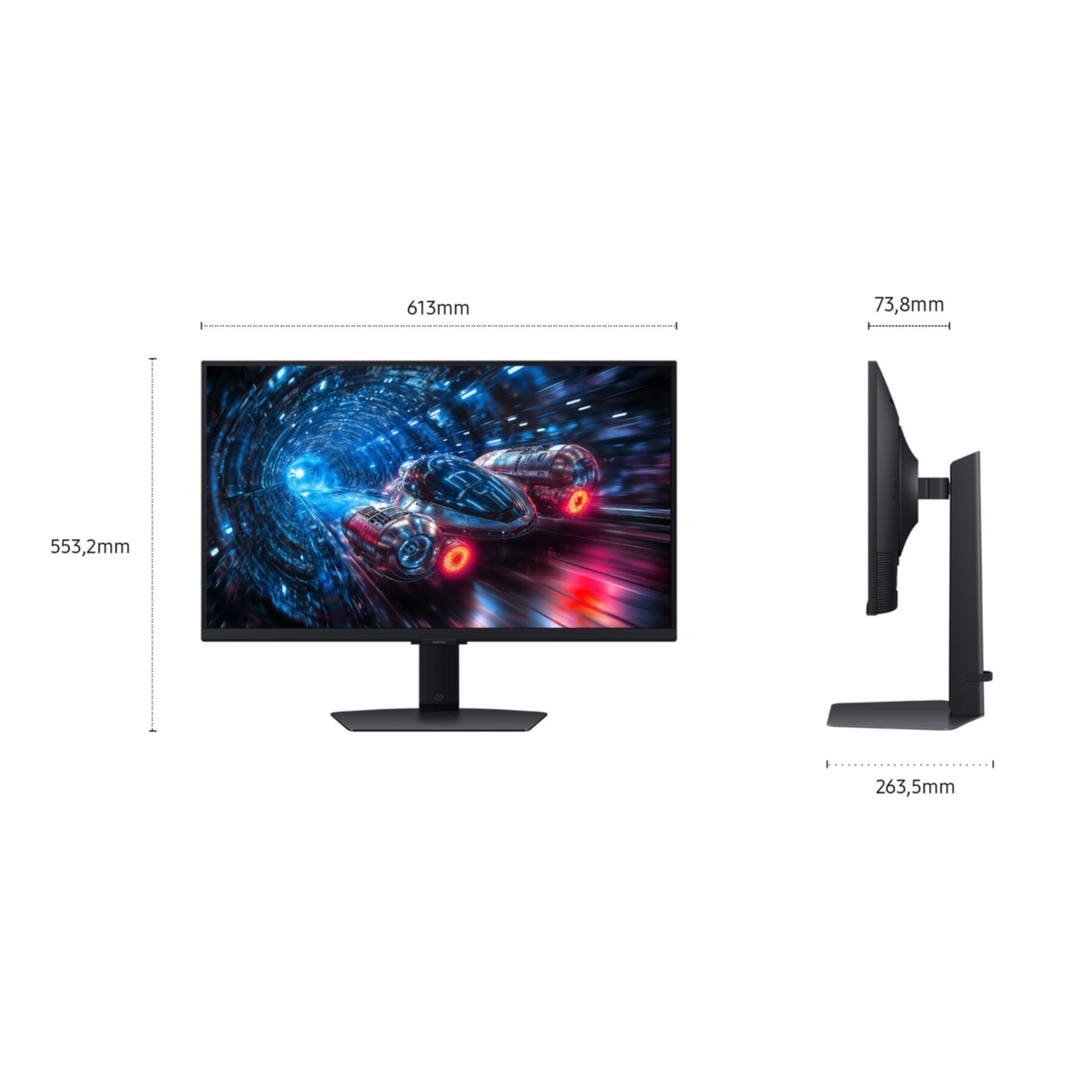 TFT Samsung Odyssey G70F S27FG702EUX 68,60cm (27")LED,2xHDMI,DisplayPort,2x USB-A TFT Samsung Odyssey G70F S27FG702EUX 68,60cm (27")LED,2xHDMI,DisplayPort,2x USB-A