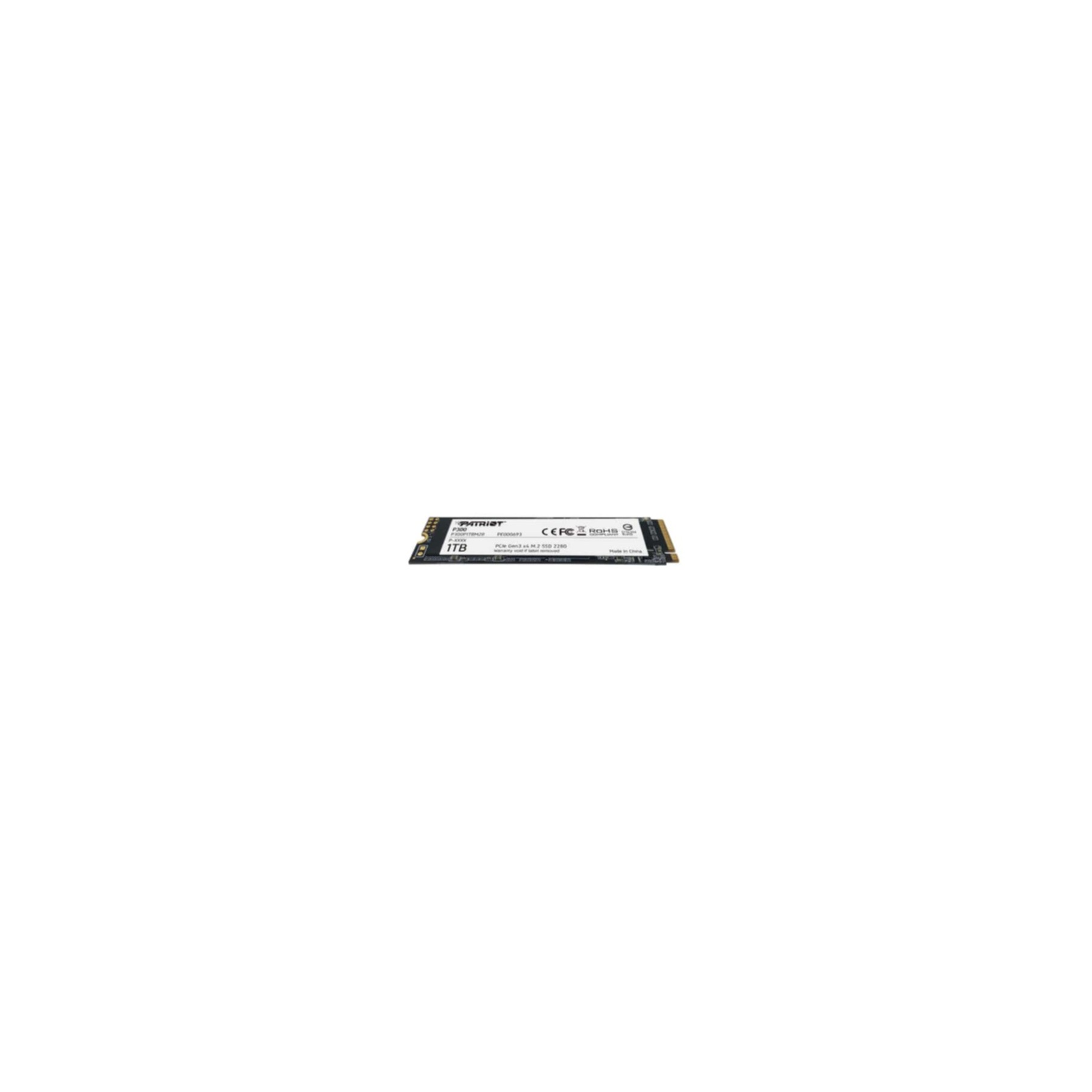 SSD Patriot P300 1TB M.2 PCIe 3.0 P300P1TBM28 SSD Patriot P300 1TB M.2 PCIe 3.0 P300P1TBM28