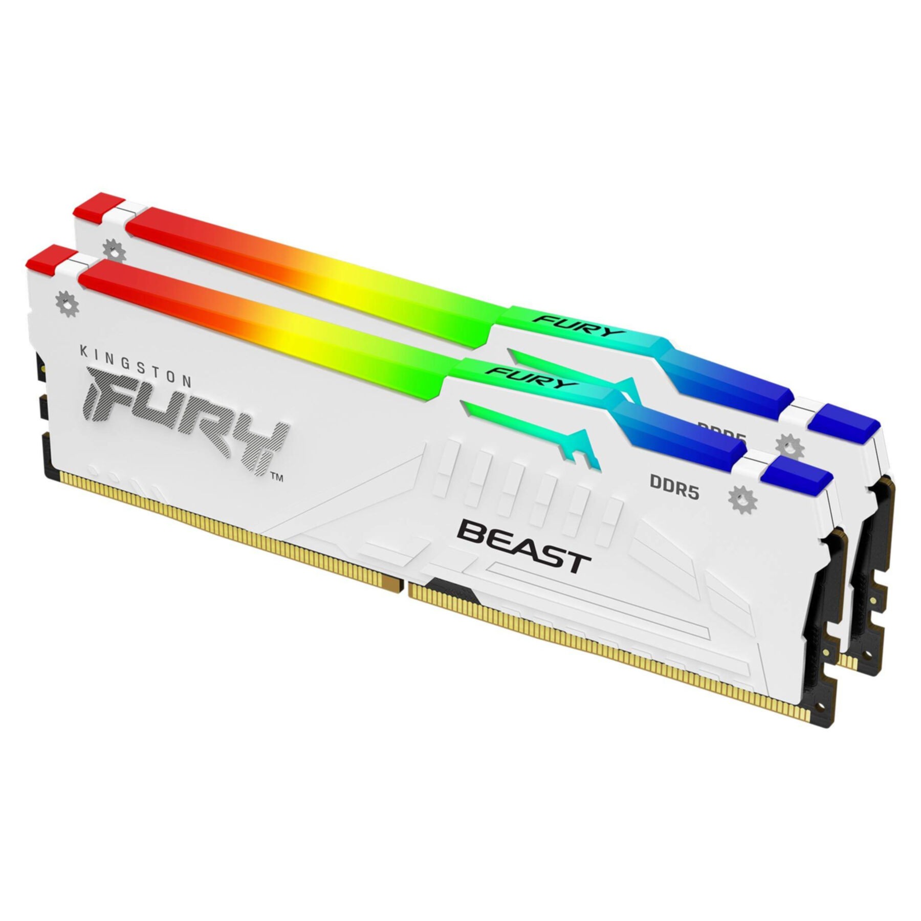 DDR5 32GB KIT 2x16GB PC 6000 Kingston FURY Beast RGB EX KF560C30BWEAK2-32 DDR5 32GB KIT 2x16GB PC 6000 Kingston FURY Beast RGB EX KF560C30BWEAK2-32