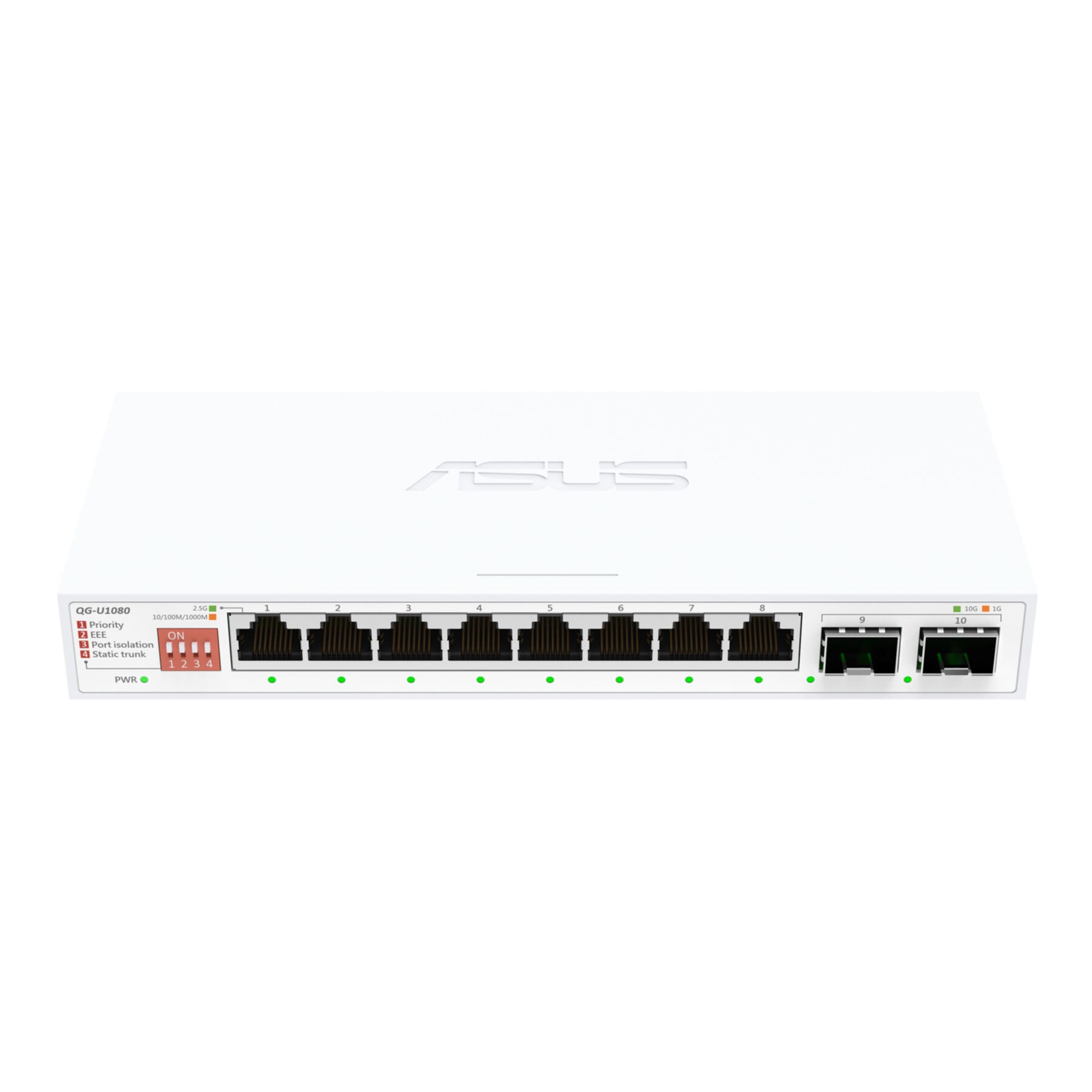 Asus QG-U1080 8-port Switch (90IG0A00-MO3B00)