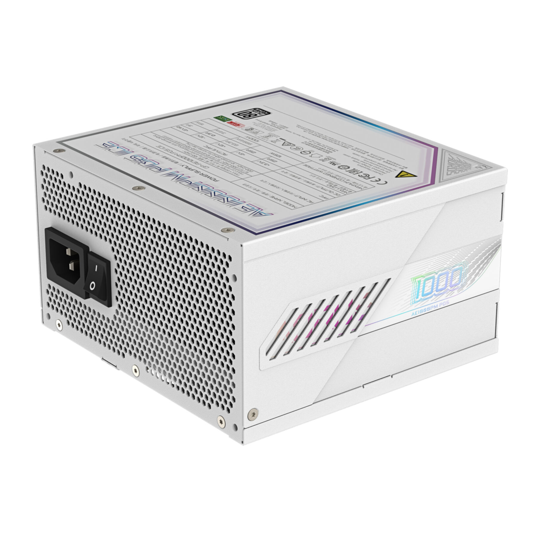 PC- Netzteil Gigabyte AORUS ELITE P1000W - 1000W Platinum White PC- Netzteil Gigabyte AORUS ELITE P1000W - 1000W Platinum White