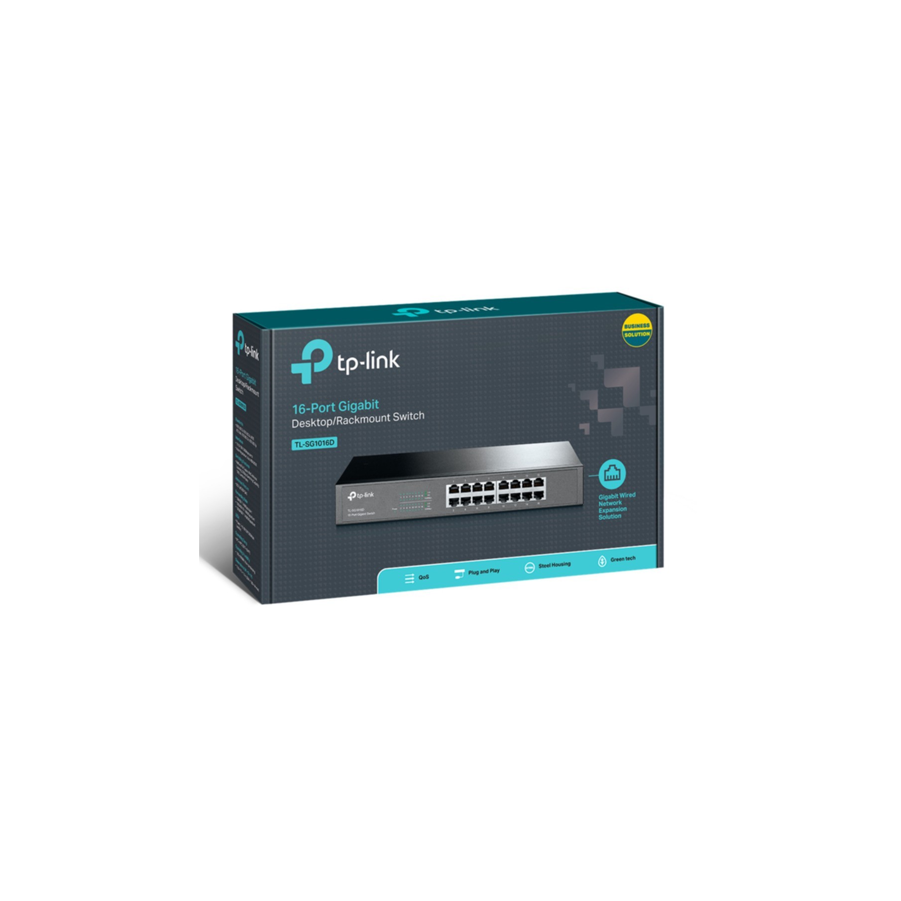TP-Link Switcher Gigabit 16-port 10/100/1000M TL-SG1016D TP-Link Switcher Gigabit 16-port 10/100/1000M TL-SG1016D