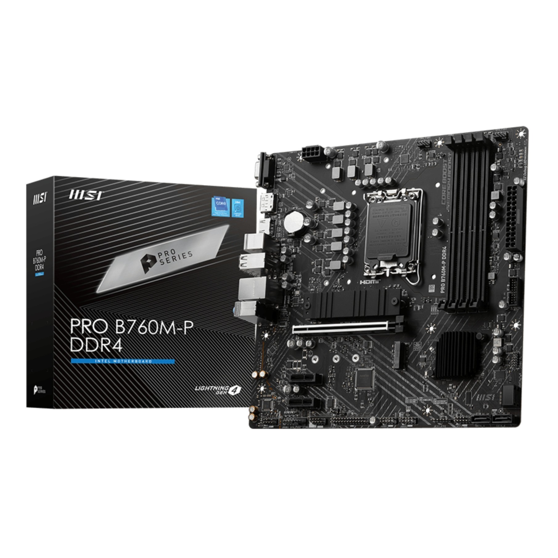 MSI PRO B760M-P DDR4 (1700) (D) MSI PRO B760M-P DDR4 (1700) (D)
