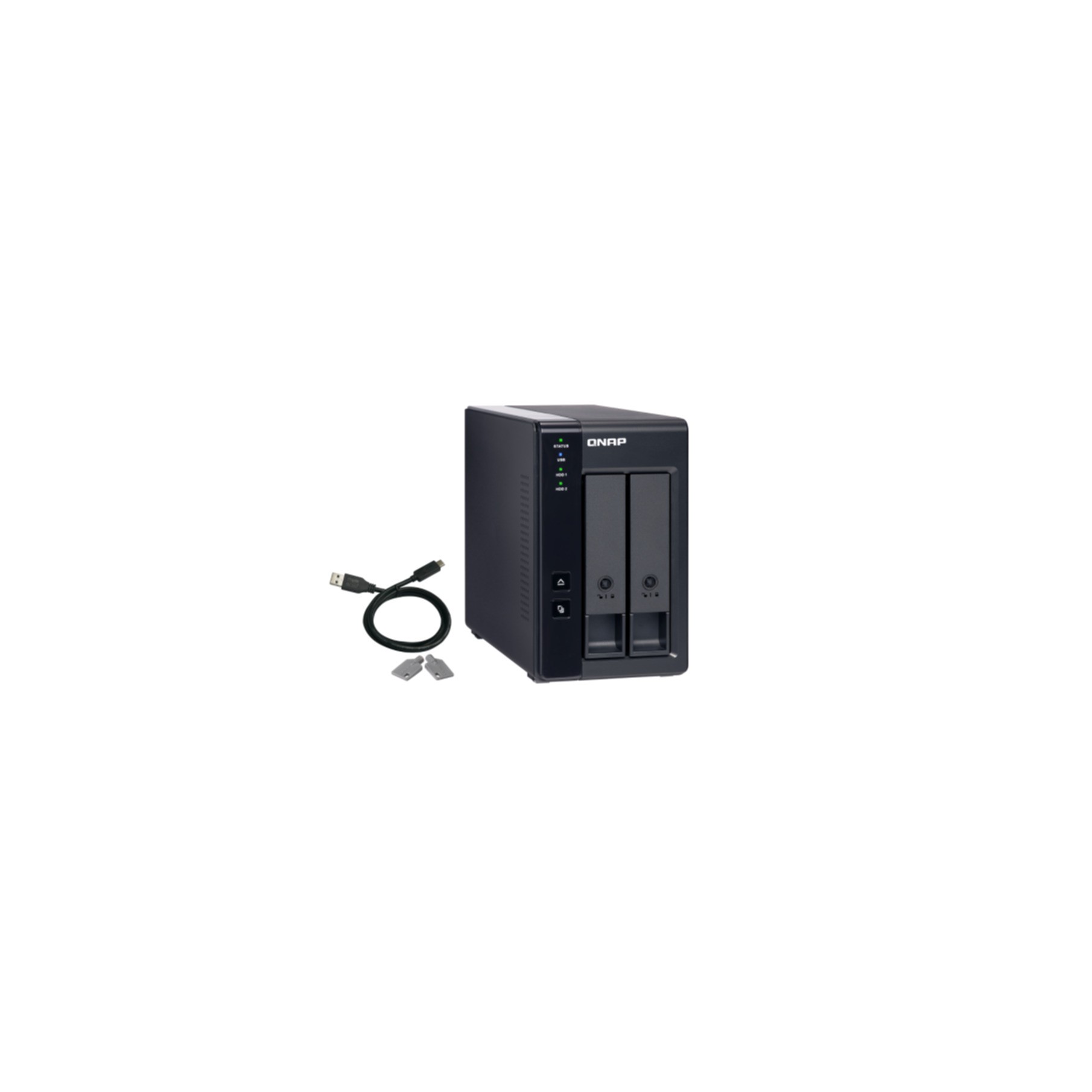 NAS Server QNAP TR-002 - 2 Schächte NAS Server QNAP TR-002 - 2 Schächte