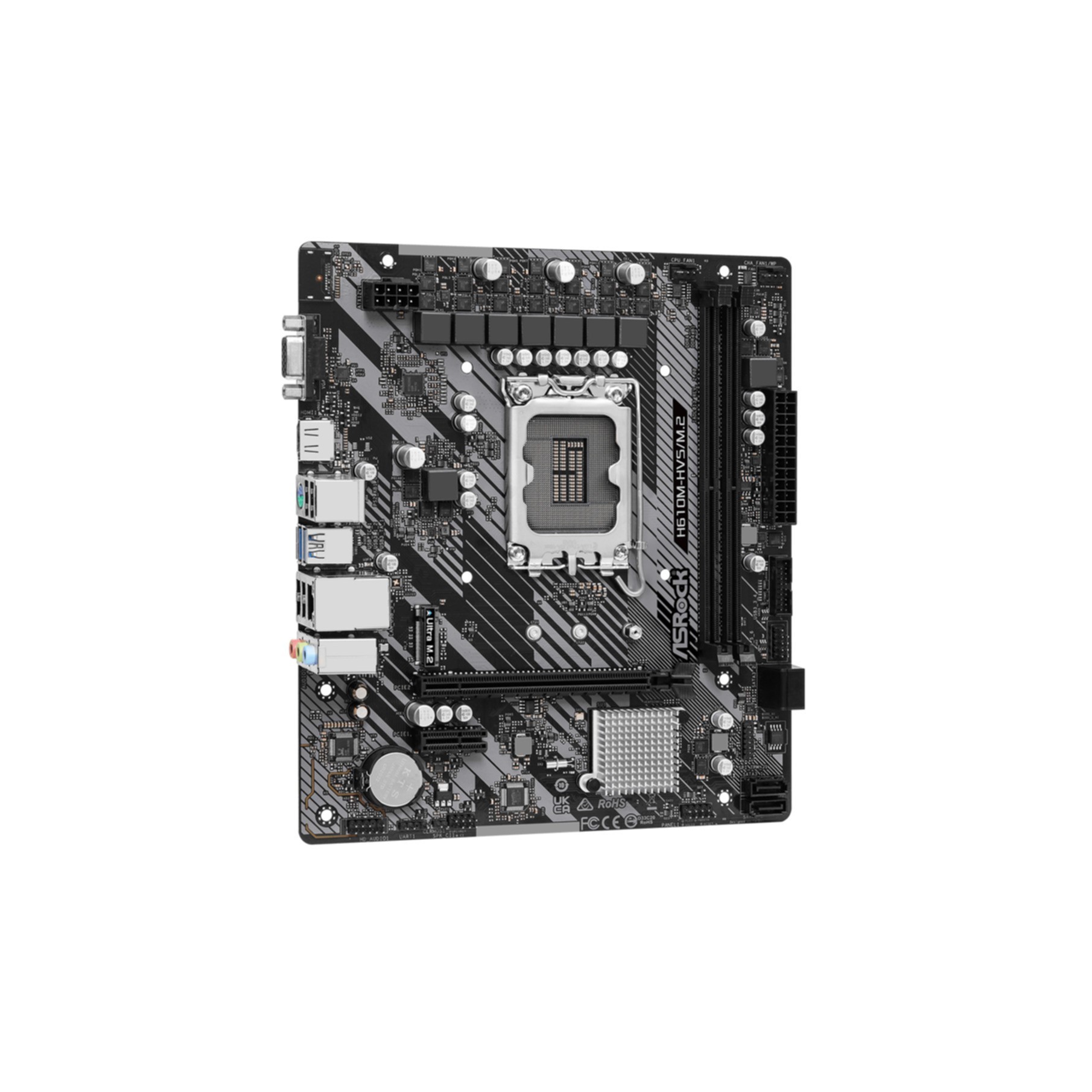 ASROCK H610M-HVS/M.2 R2.0 (1700) (D)