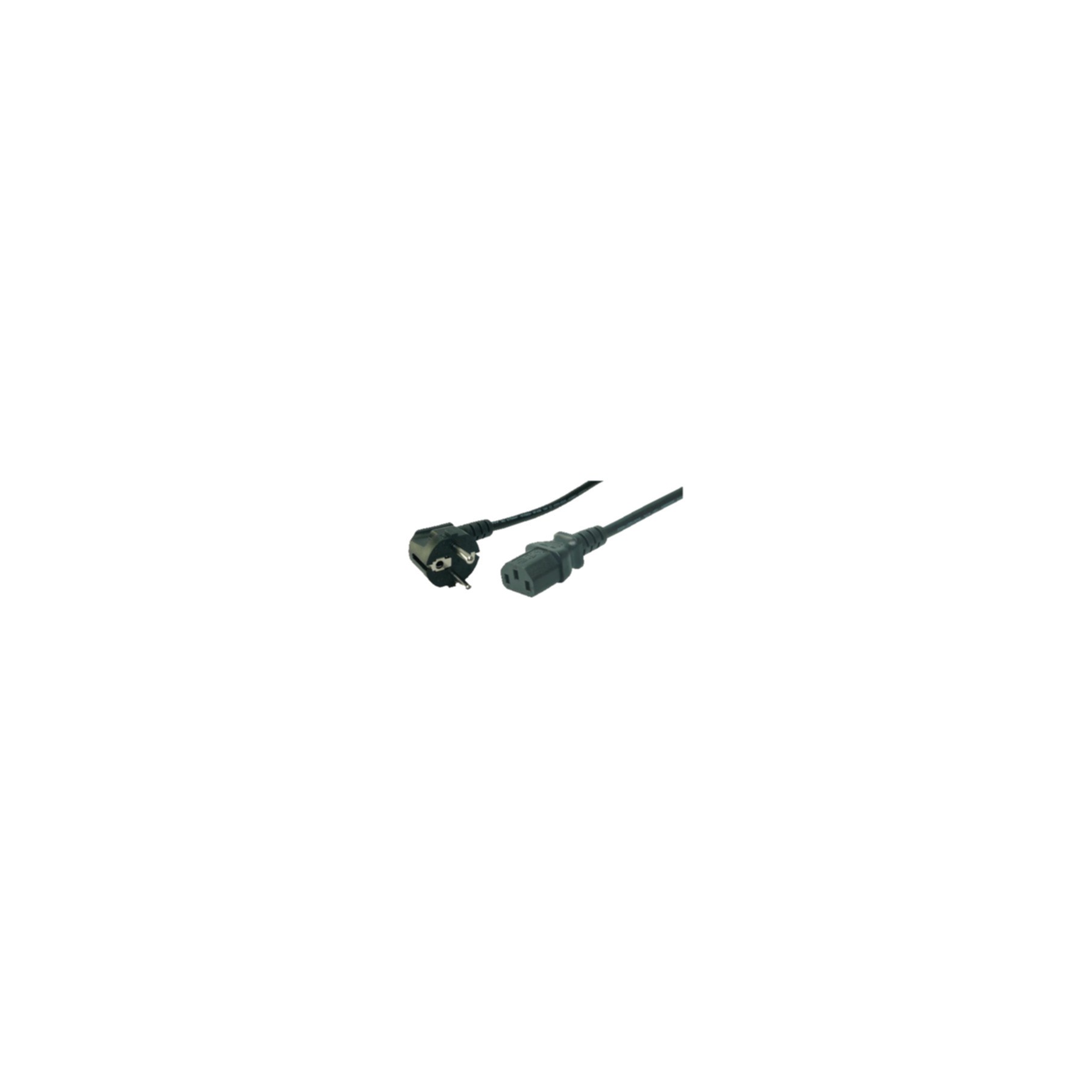 Kabel LogiLink Netzkabel CEE7/7 - IEC C13 schwarz 3m CP0095