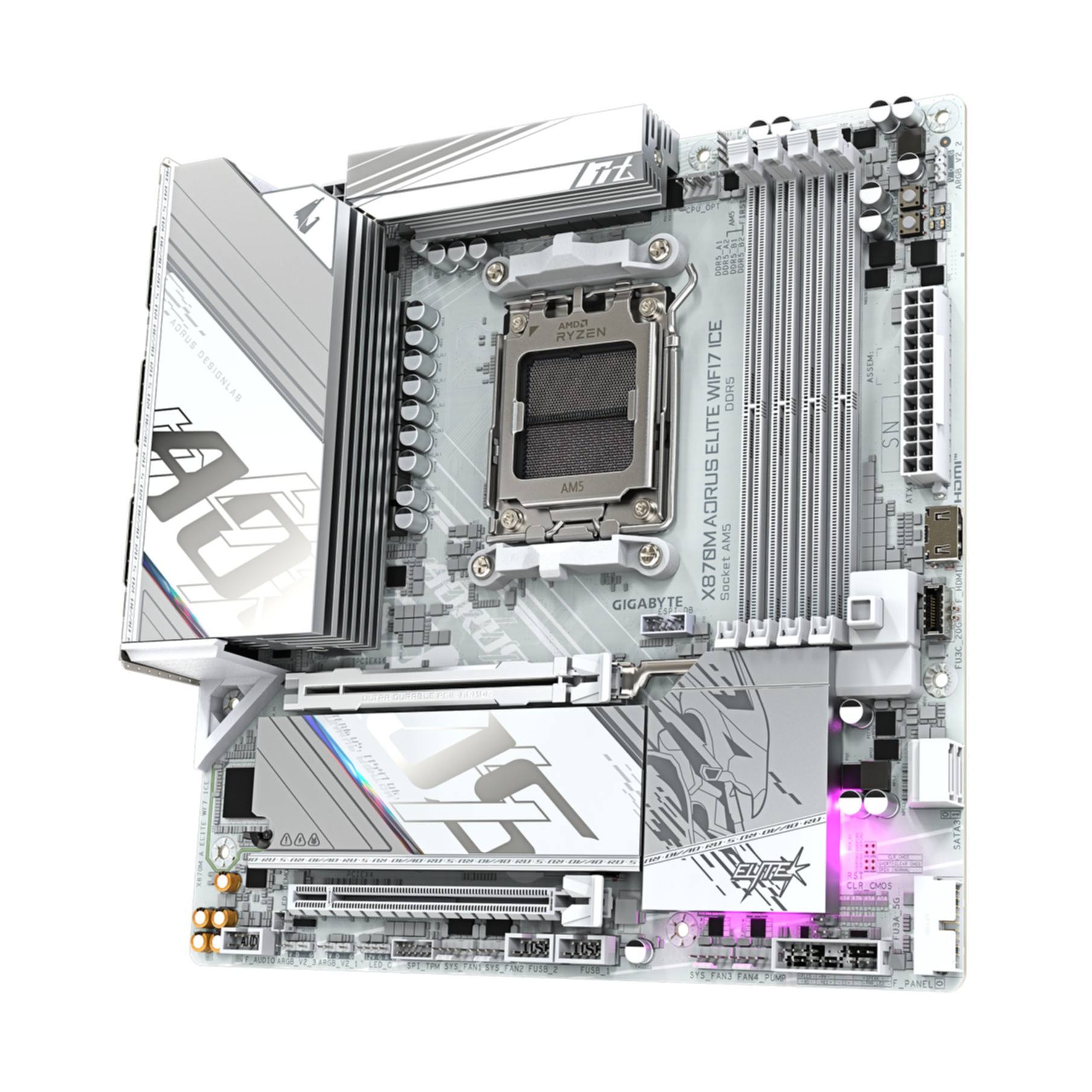 Gigabyte GA-X870M A ELITE WF7 ICE (AM5) (D)