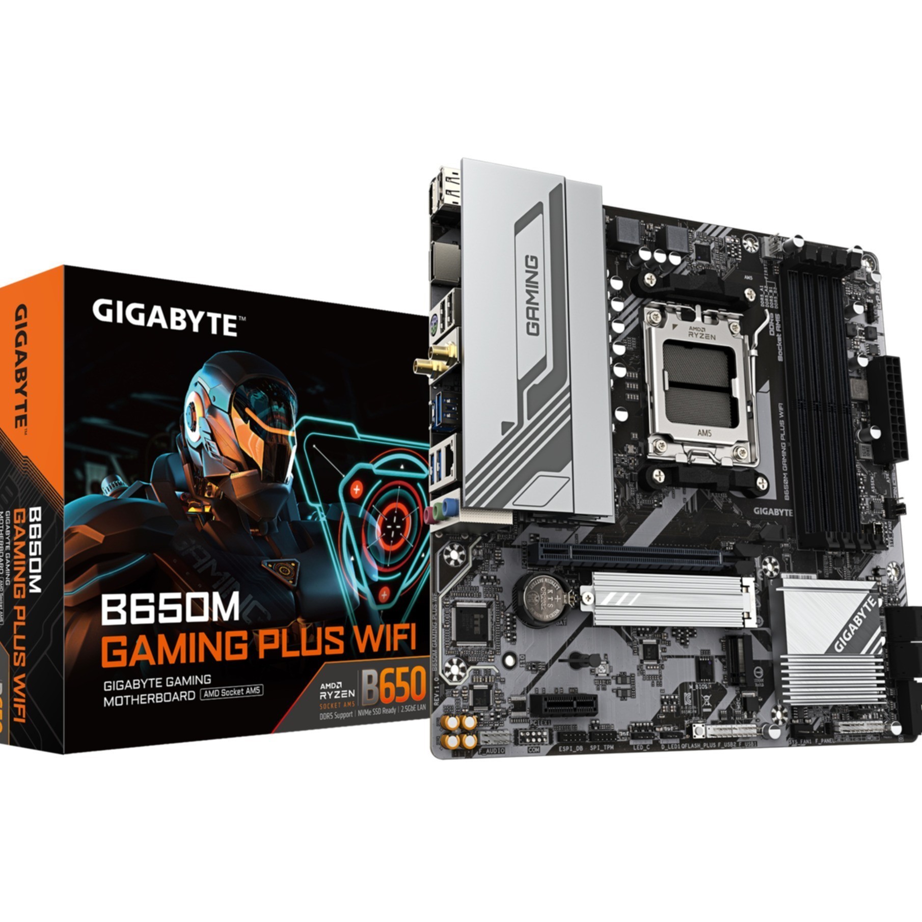 Gigabyte GA-B650M GAMING PLUS WF (AM5) (D)
