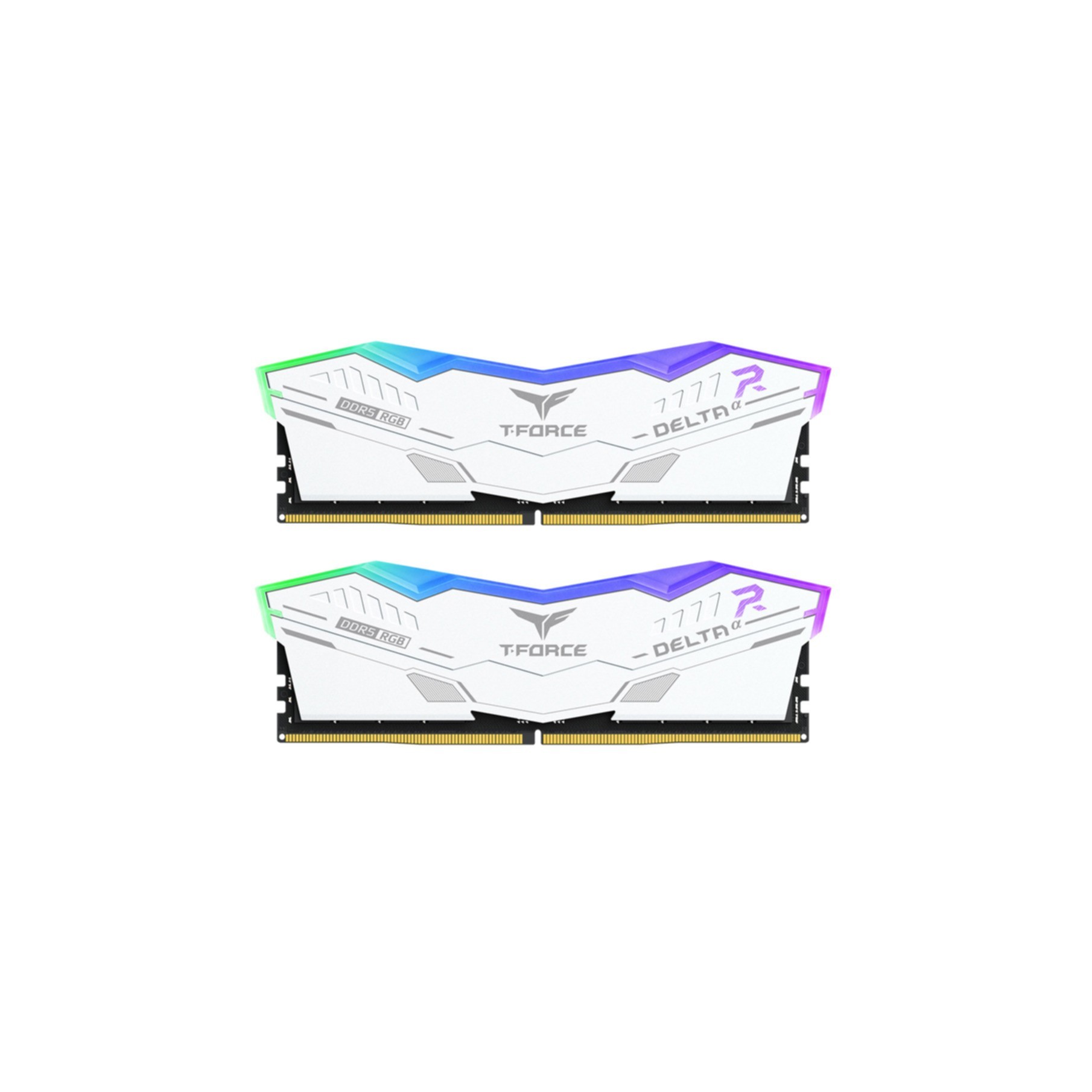 DDR5 32GB KIT 2x16GB PC 6000 Team T-Force Delta RGB CL30 FF8D532G6000HC30DC01 weiß DDR5 32GB KIT 2x16GB PC 6000 Team T-Force Delta RGB CL30 FF8D532G6000HC30DC01 weiß