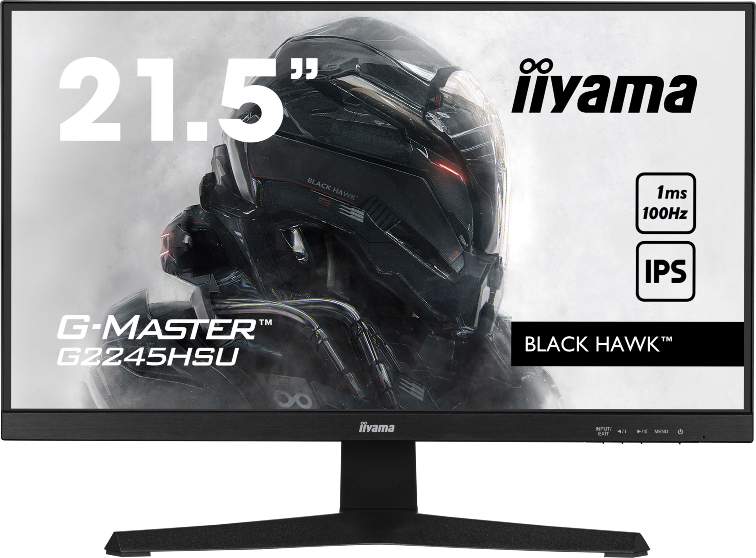 TFT Iiyama G-Master G2245HSU-B2 55,90cm (22")LED,HDMI,DisplayPort,SP [B-Ware]