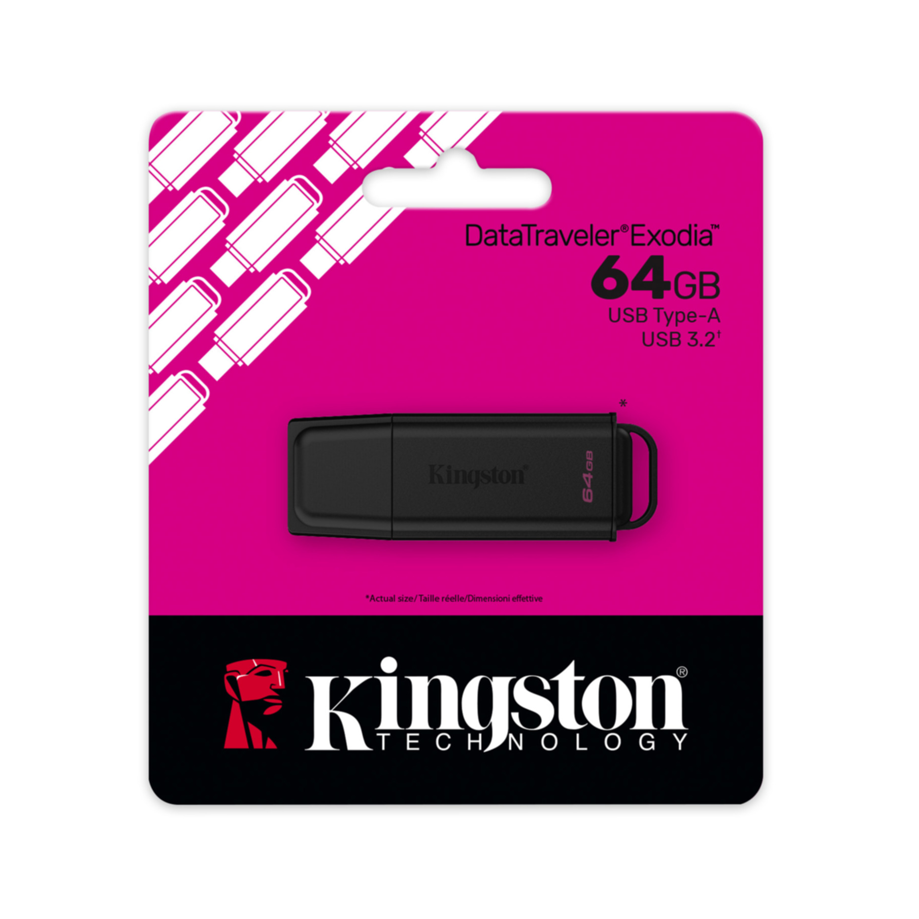 USB Stick 64GB Kingston DataTraveler Exodia USB 3.2 DTXG2/64GB