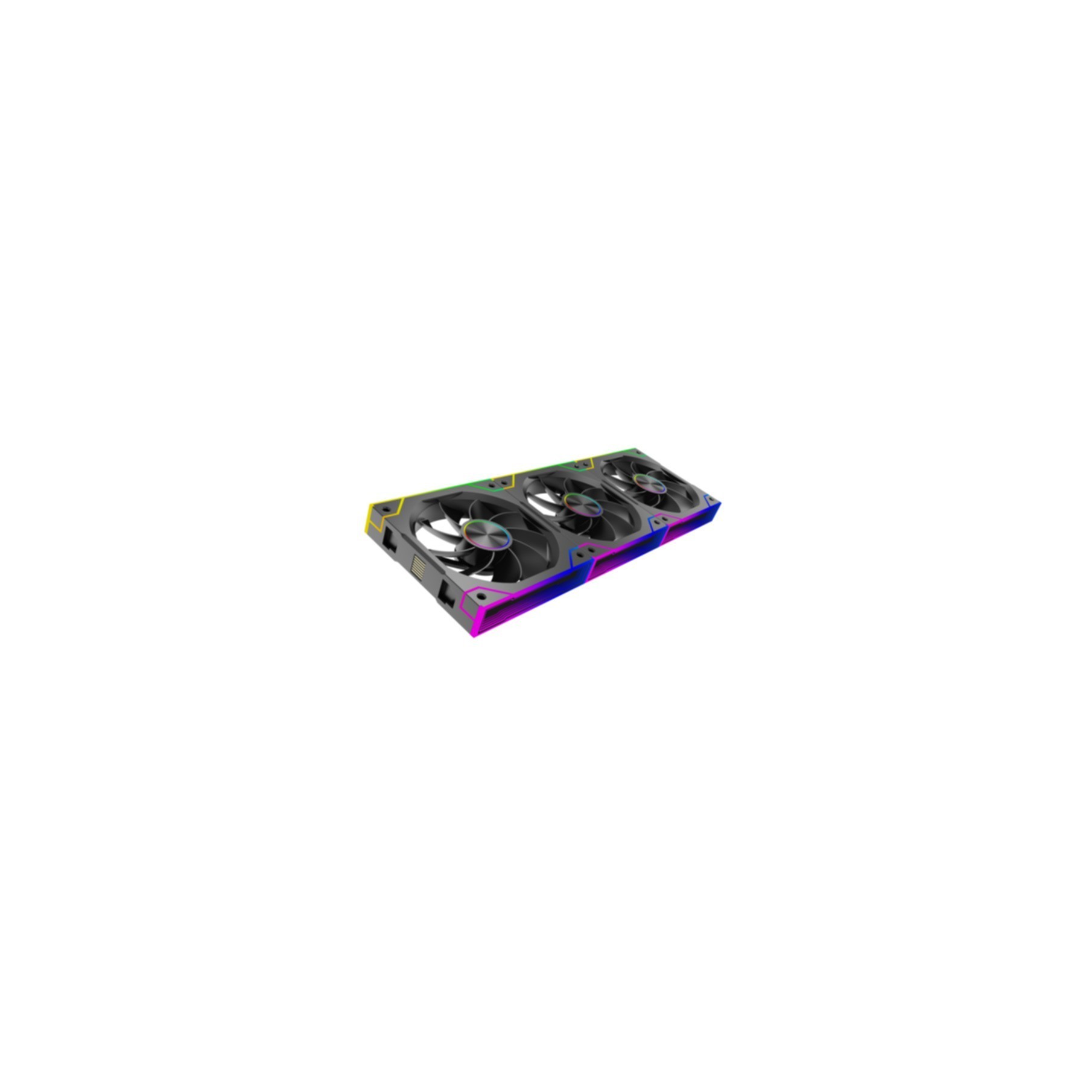 PC-Gehäuselüfter XILENCE ARGB Case fan 120 mm,120mm-PWM-ARGB XF073 XPF360.ARGB