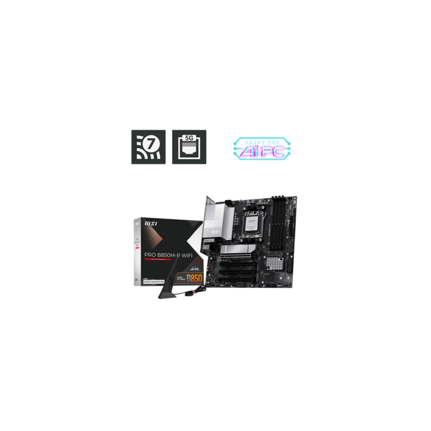 MSI PRO B850M-P WIFI (AM5) MSI PRO B850M-P WIFI (AM5)