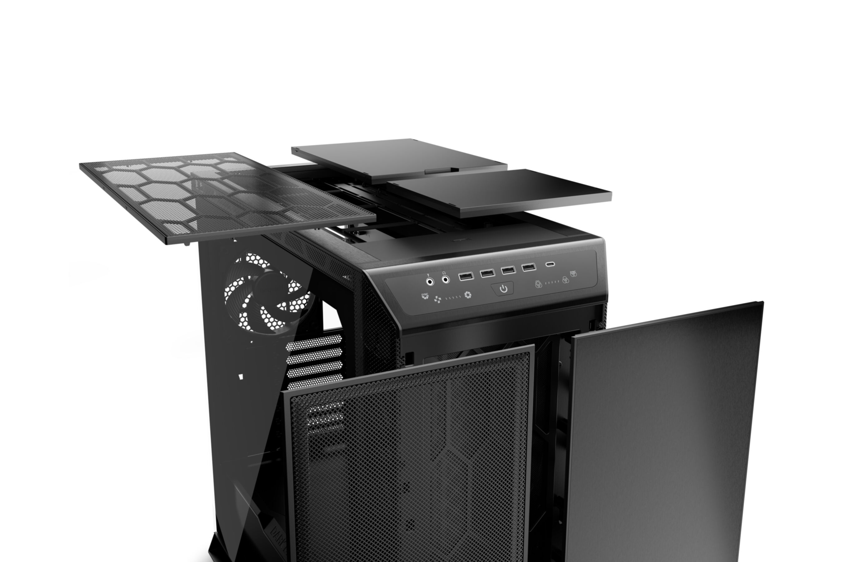 PC- Gehäuse BeQuiet Dark Base 901 - schwarz