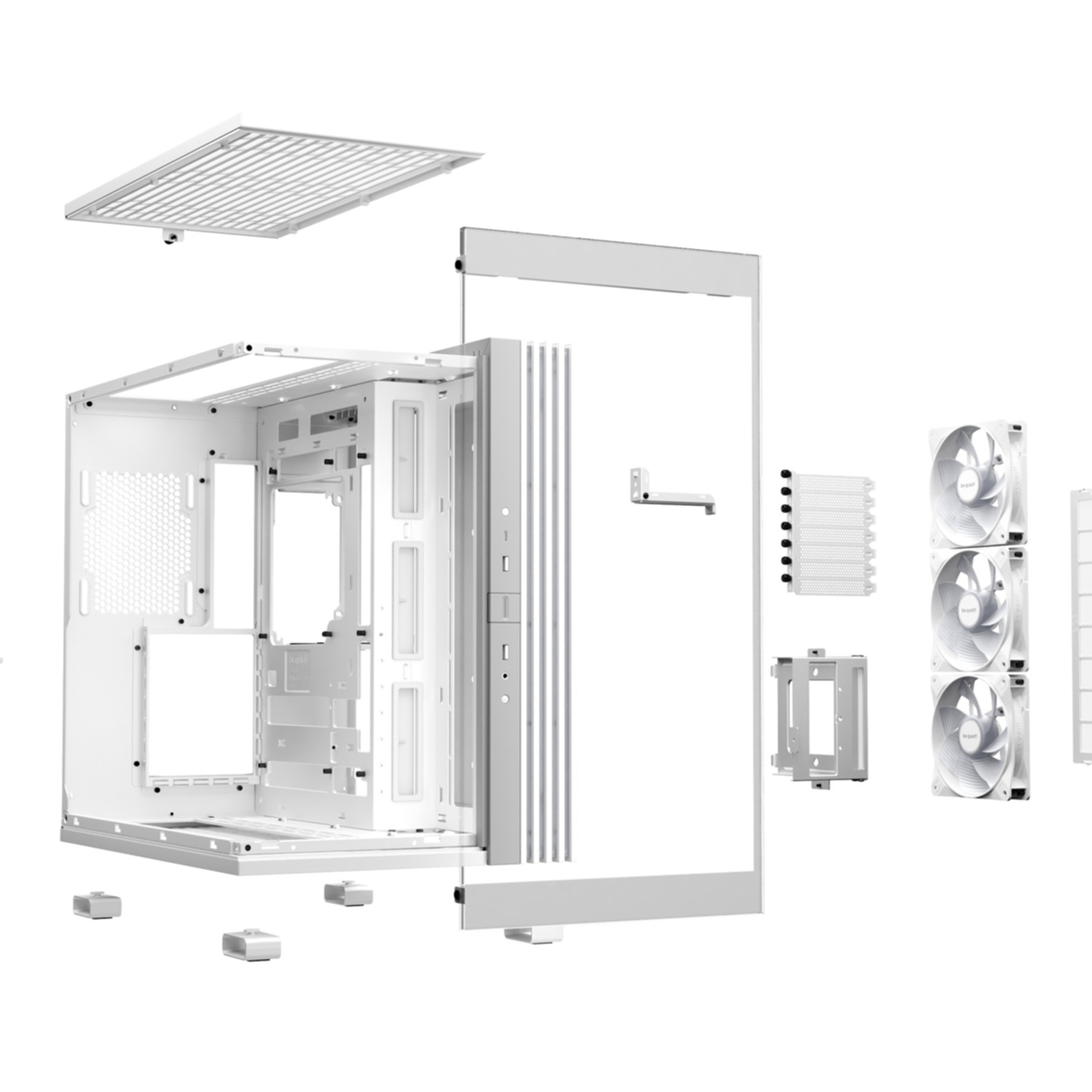 PC- Gehäuse BeQuiet Light Base 600 LX - White PC- Gehäuse BeQuiet Light Base 600 LX - White
