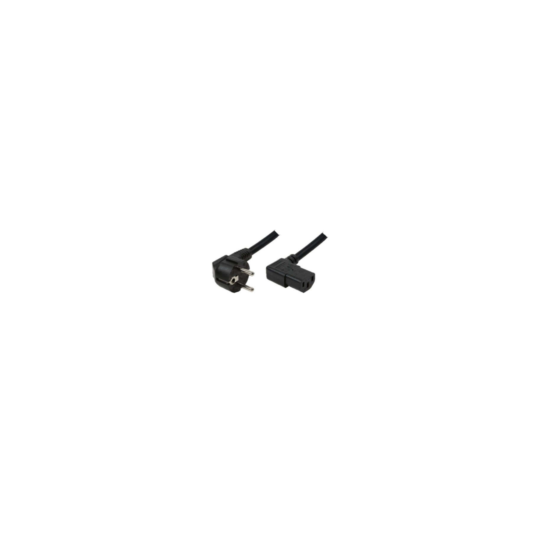 Kabel LogiLink Netzkabel CEE7/7 - IEC C13 schwarz 2m CP103 Kabel LogiLink Netzkabel CEE7/7 - IEC C13 schwarz 2m CP103