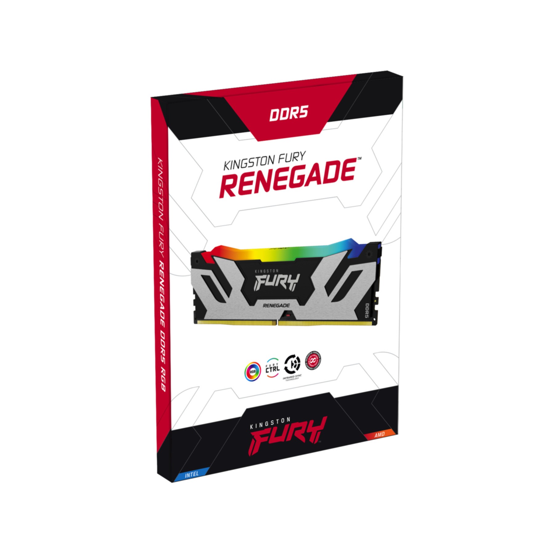 DDR5 32GB KIT 2x16GB PC 6400 Kingston Fury Renegade RGB KF564C32RSAK2-32 DDR5 32GB KIT 2x16GB PC 6400 Kingston Fury Renegade RGB KF564C32RSAK2-32