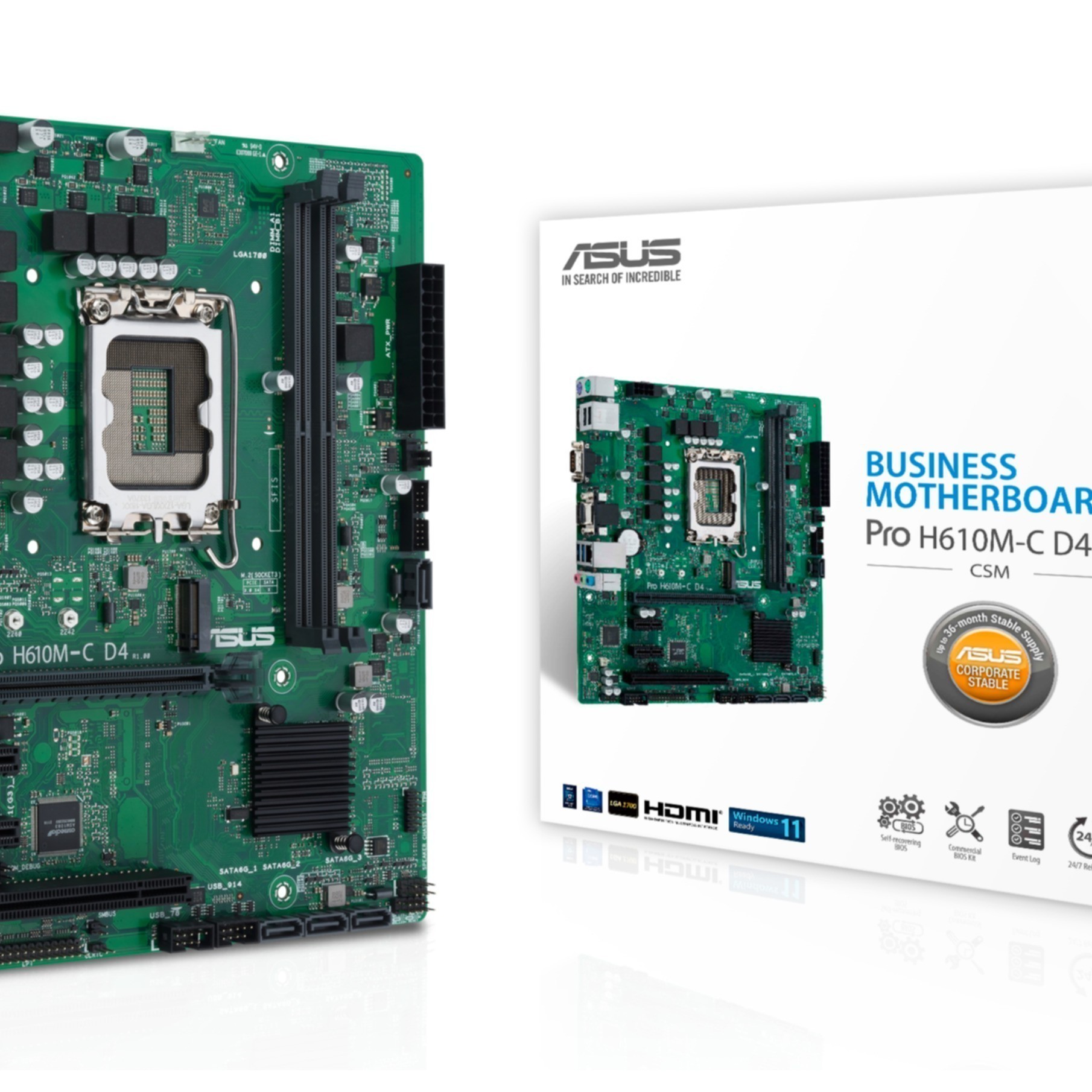 ASUS PRO H610M-C-CSM D4 (1700) (D)