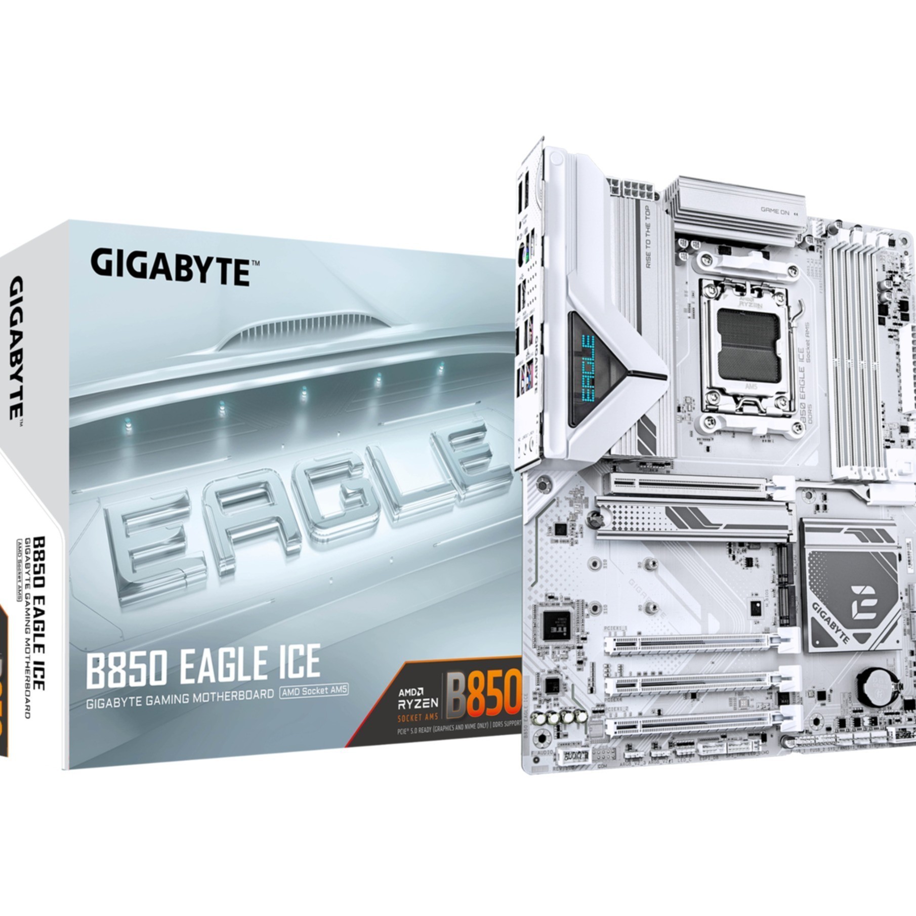 Gigabyte GA-B850 EAGLE ICE (AM5) (D) Gigabyte GA-B850 EAGLE ICE (AM5) (D)