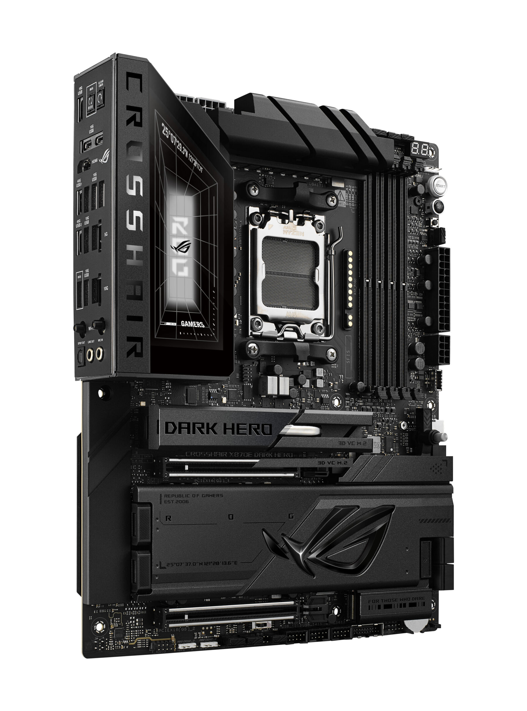 ASUS ROG CROSSHAIR X870E DARK HERO (AM5) (D) ASUS ROG CROSSHAIR X870E DARK HERO (AM5) (D)