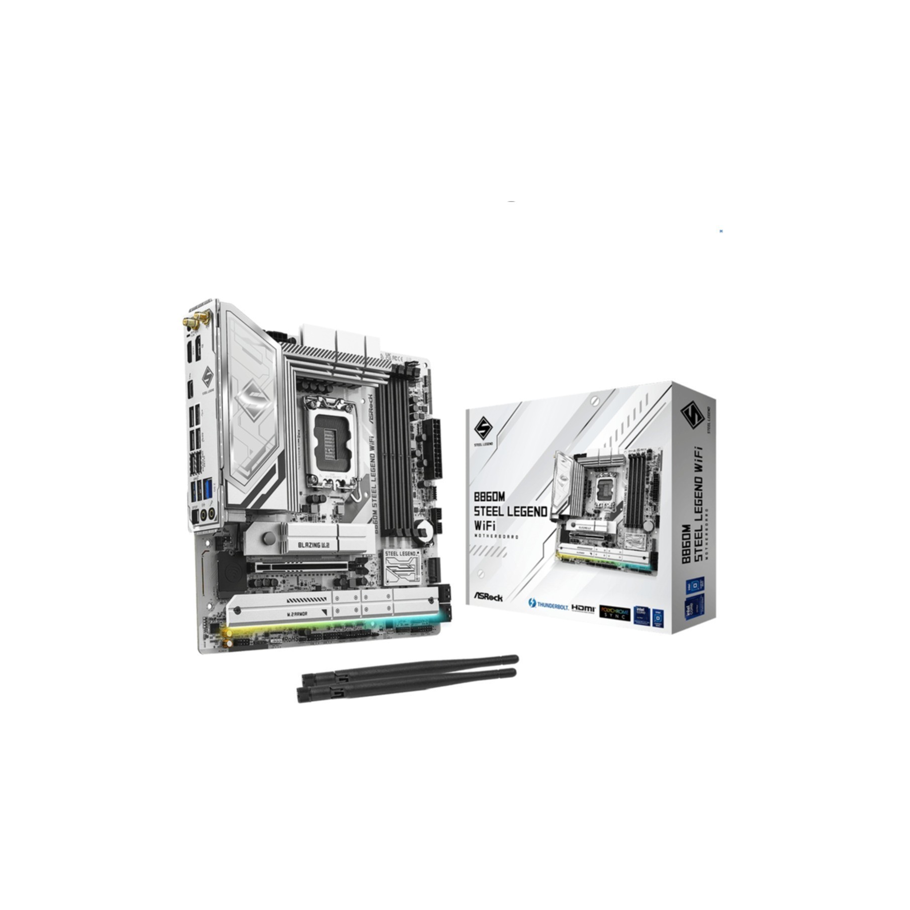 ASROCK B860M Steel Legend WiFi (1851) (D) ASROCK B860M Steel Legend WiFi (1851) (D)
