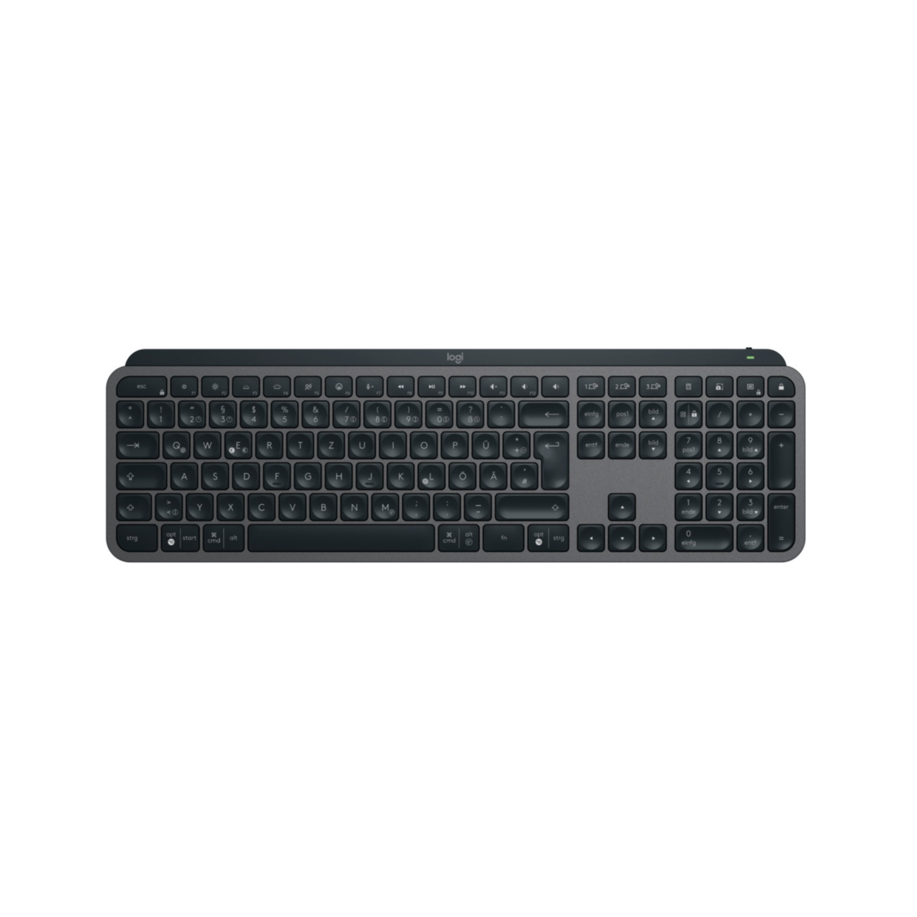 Keyboard & Mouse Logitech Wireless Combo MX Keys (DE) (920-010926)