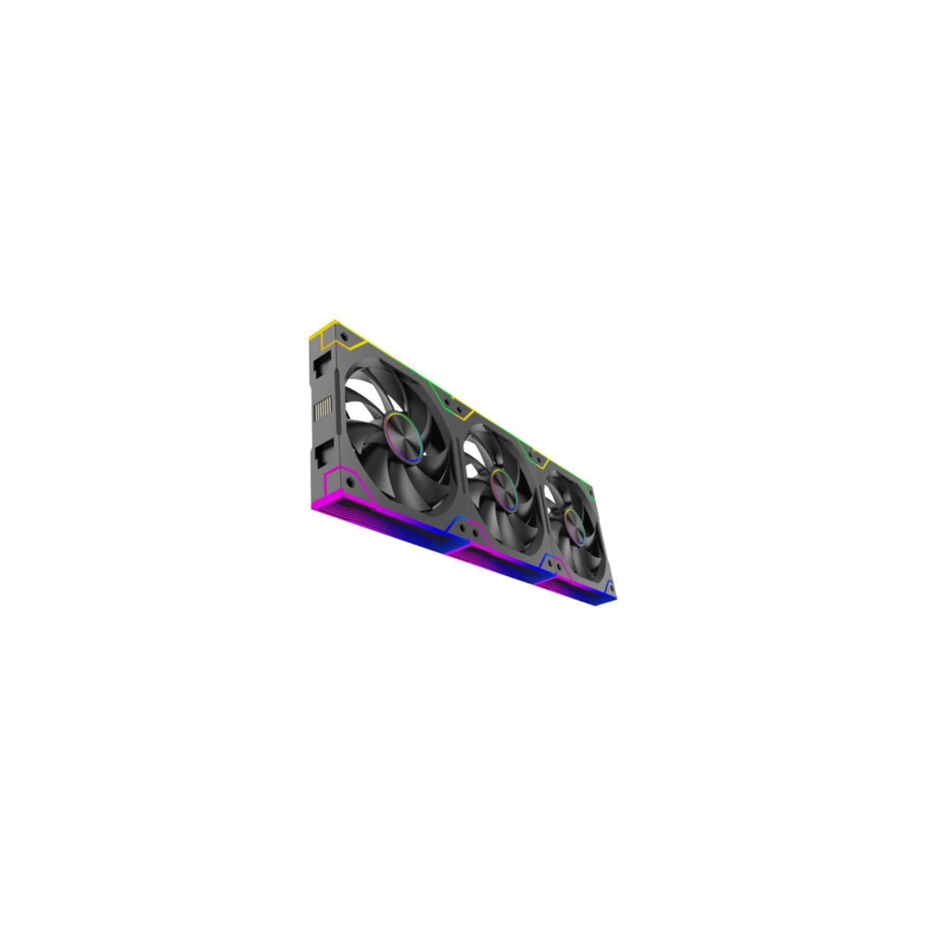 PC-Gehäuselüfter XILENCE ARGB Case fan 120 mm,120mm-PWM-ARGB XF072 XPF360.ARGB