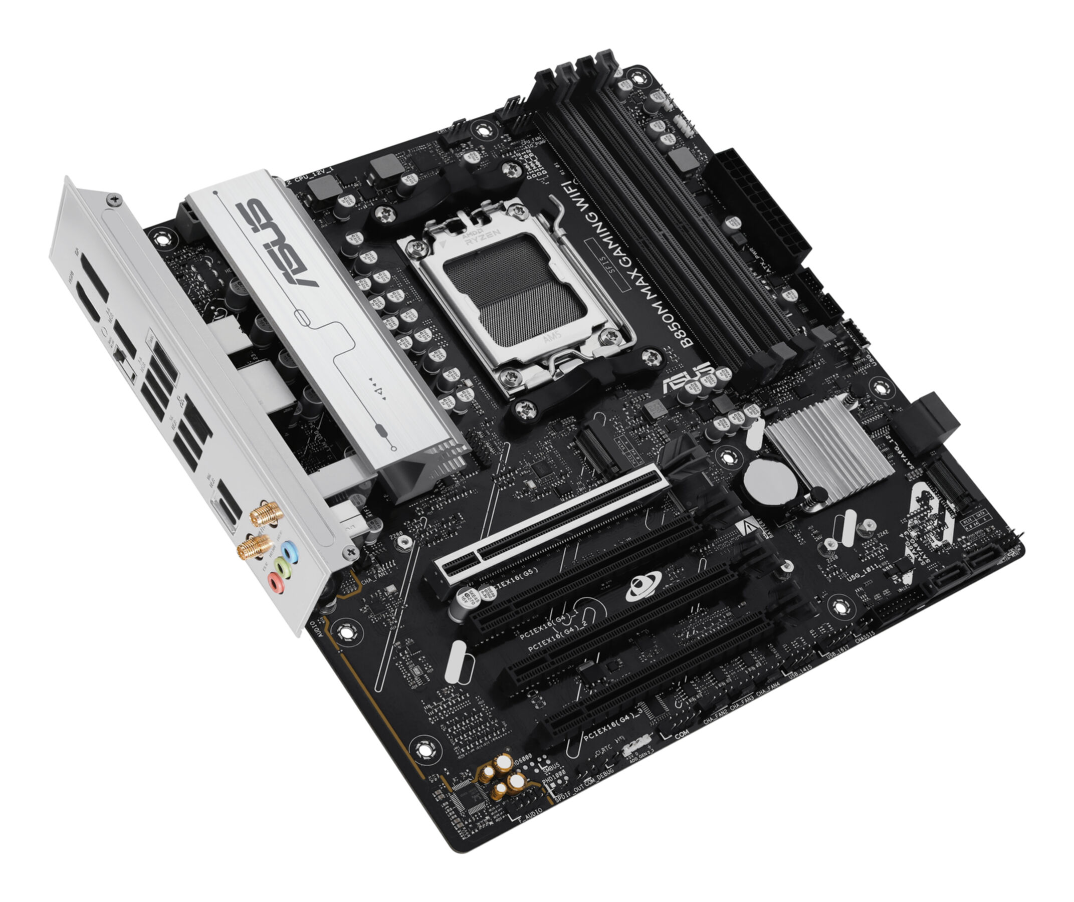 ASUS B850M MAX Gaming WIFI (AM5) (D) ASUS B850M MAX Gaming WIFI (AM5) (D)