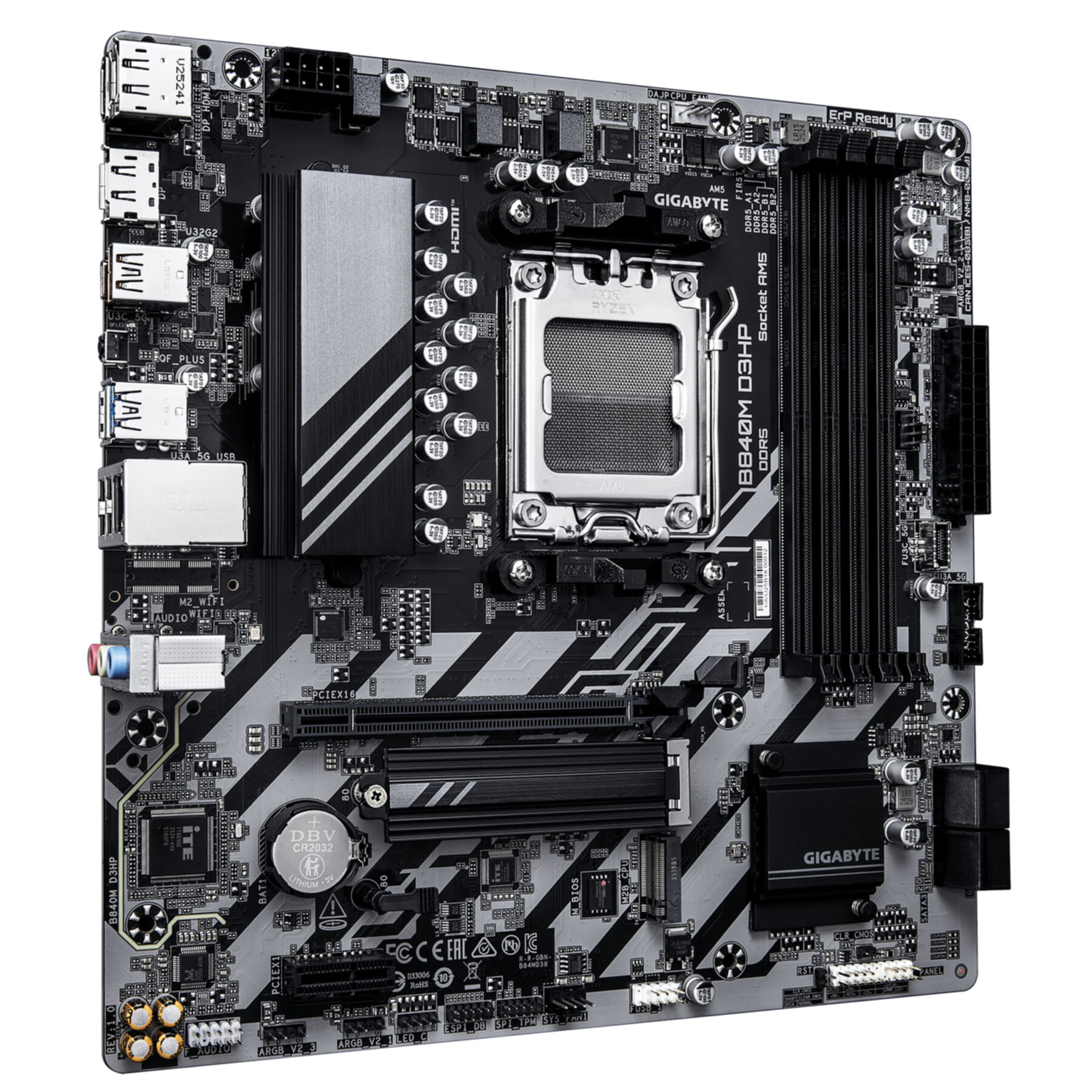 Gigabyte GA-B840M D3HP (AM5) (D)