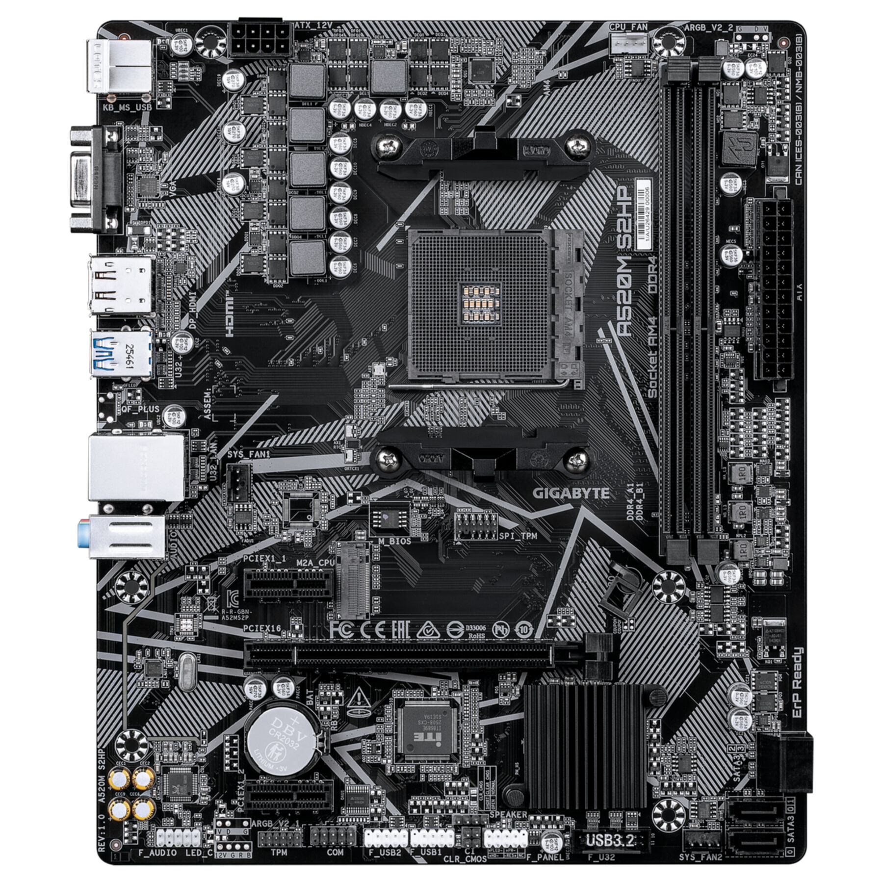 Gigabyte GA-A520M S2HP (AM4) (D)