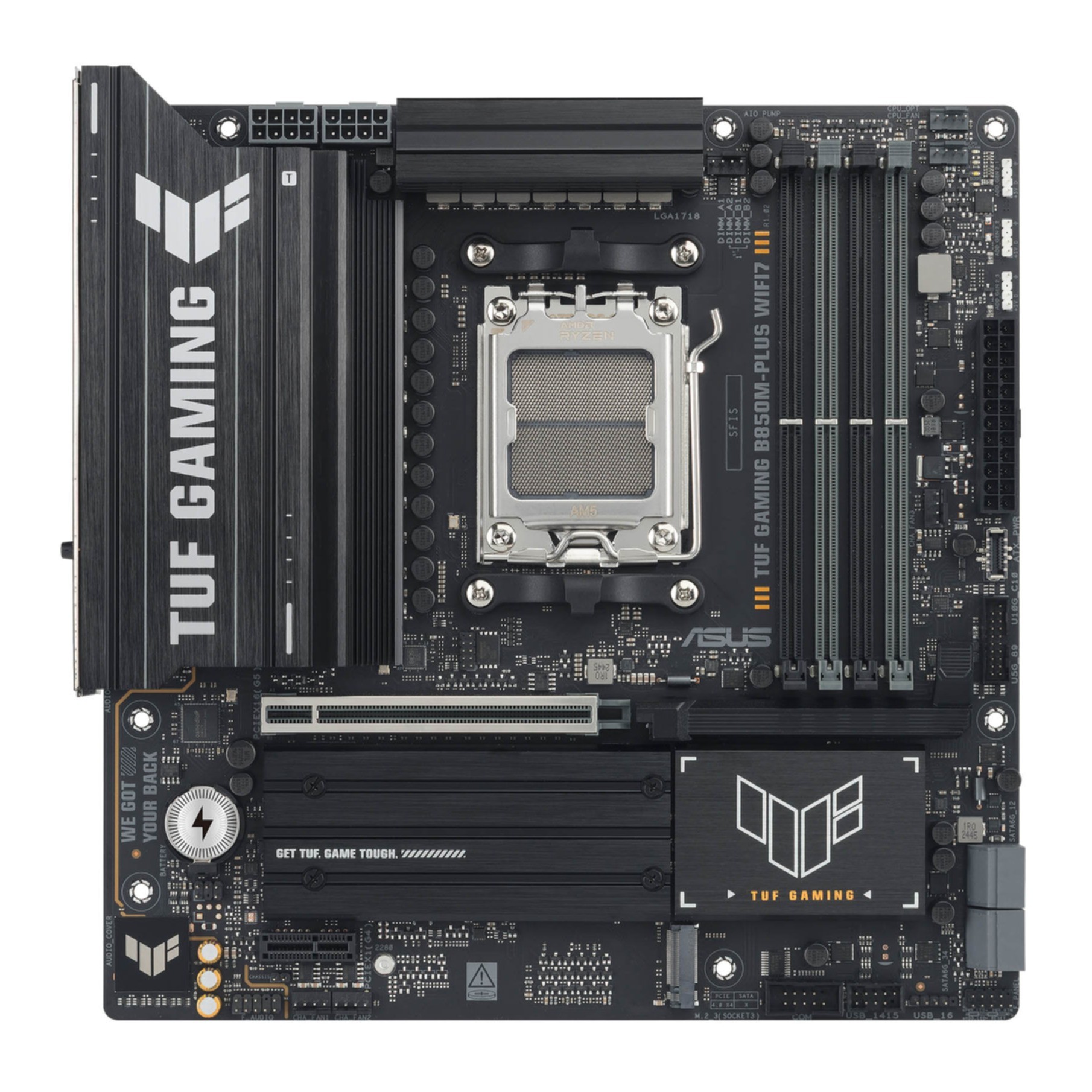 ASUS TUF B850M-PLUS GAMING WIFI7 (AM5) (D) ASUS TUF B850M-PLUS GAMING WIFI7 (AM5) (D)