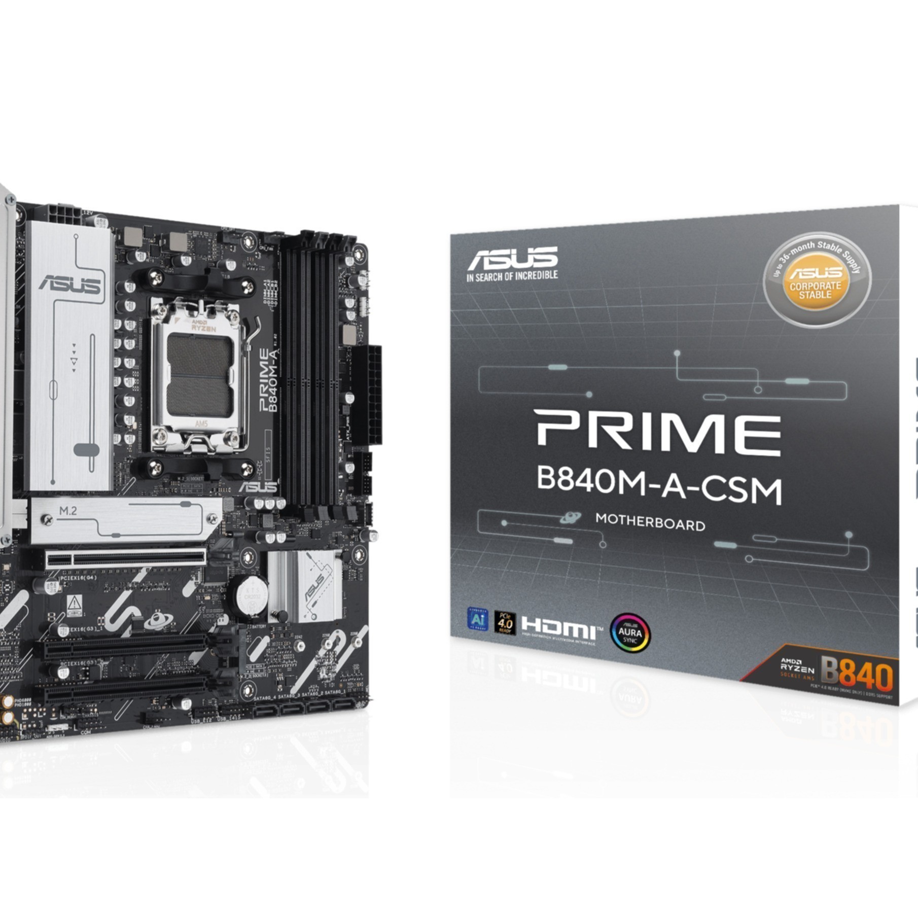 ASUS Prime B840M-A-CSM (AM5) (D) ASUS Prime B840M-A-CSM (AM5) (D)