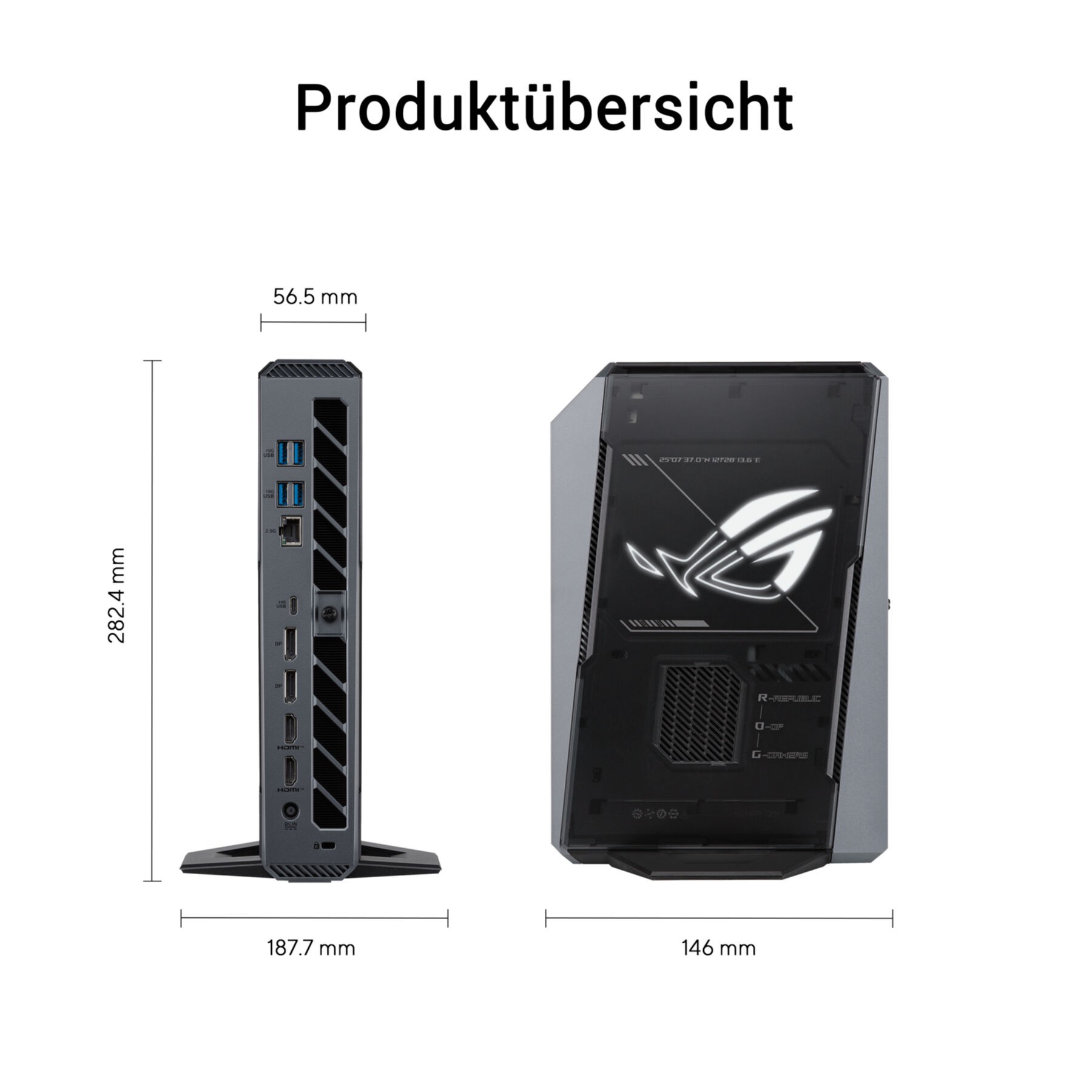 Asus GR70 GR70-N90039AN Ryzen 9 9955HX (inklusive Gema) L10