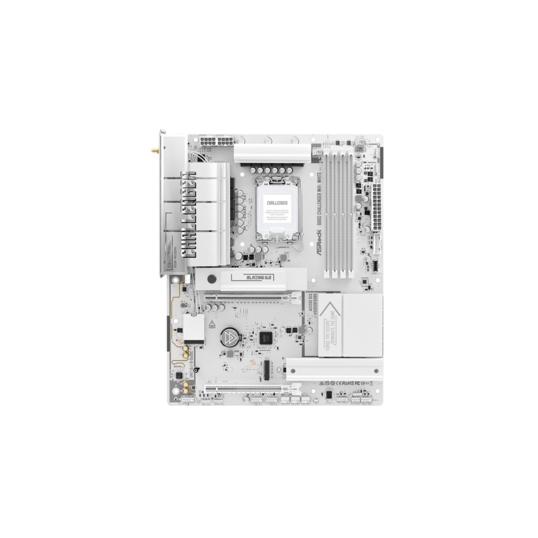 ASROCK B860 Challenger WIFI White (1851) (D) ASROCK B860 Challenger WIFI White (1851) (D)