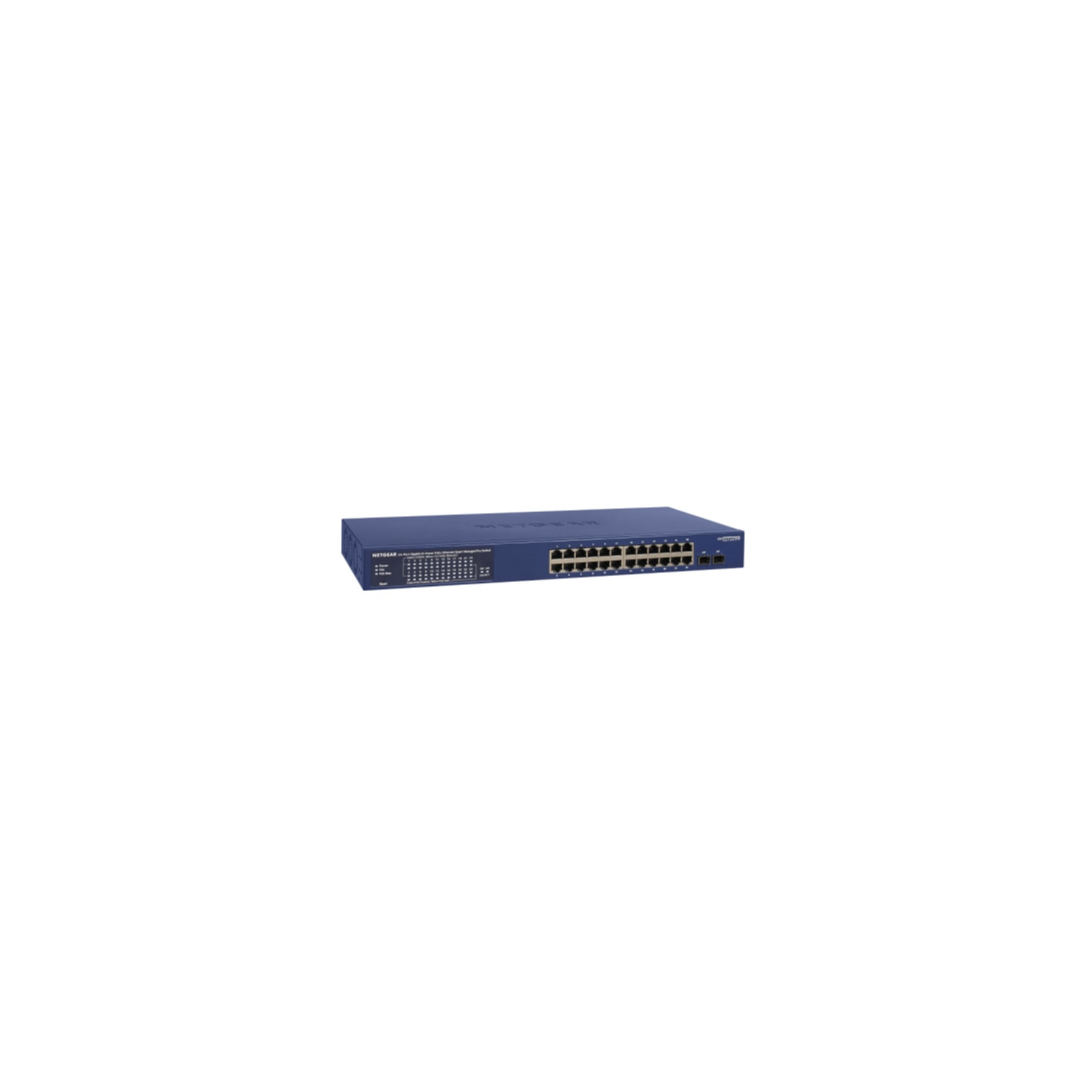NETGEAR Switch Desktop 24-port 10/100/1000 GS724TP-300EUS NETGEAR Switch Desktop 24-port 10/100/1000 GS724TP-300EUS