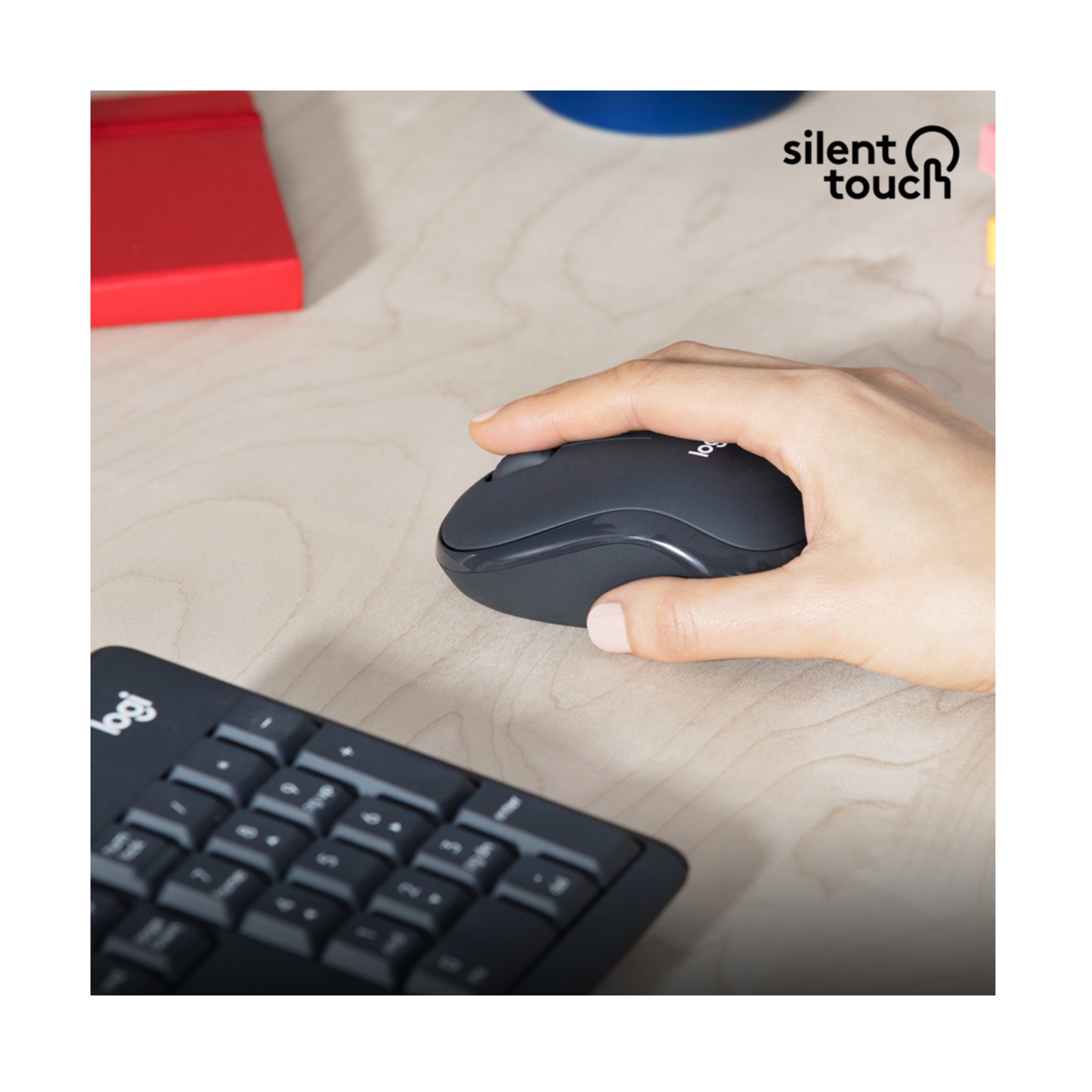 Keyboard & Mouse Logitech MK295 Silent Wireless Combo (US) (920-009800) [B-Ware]