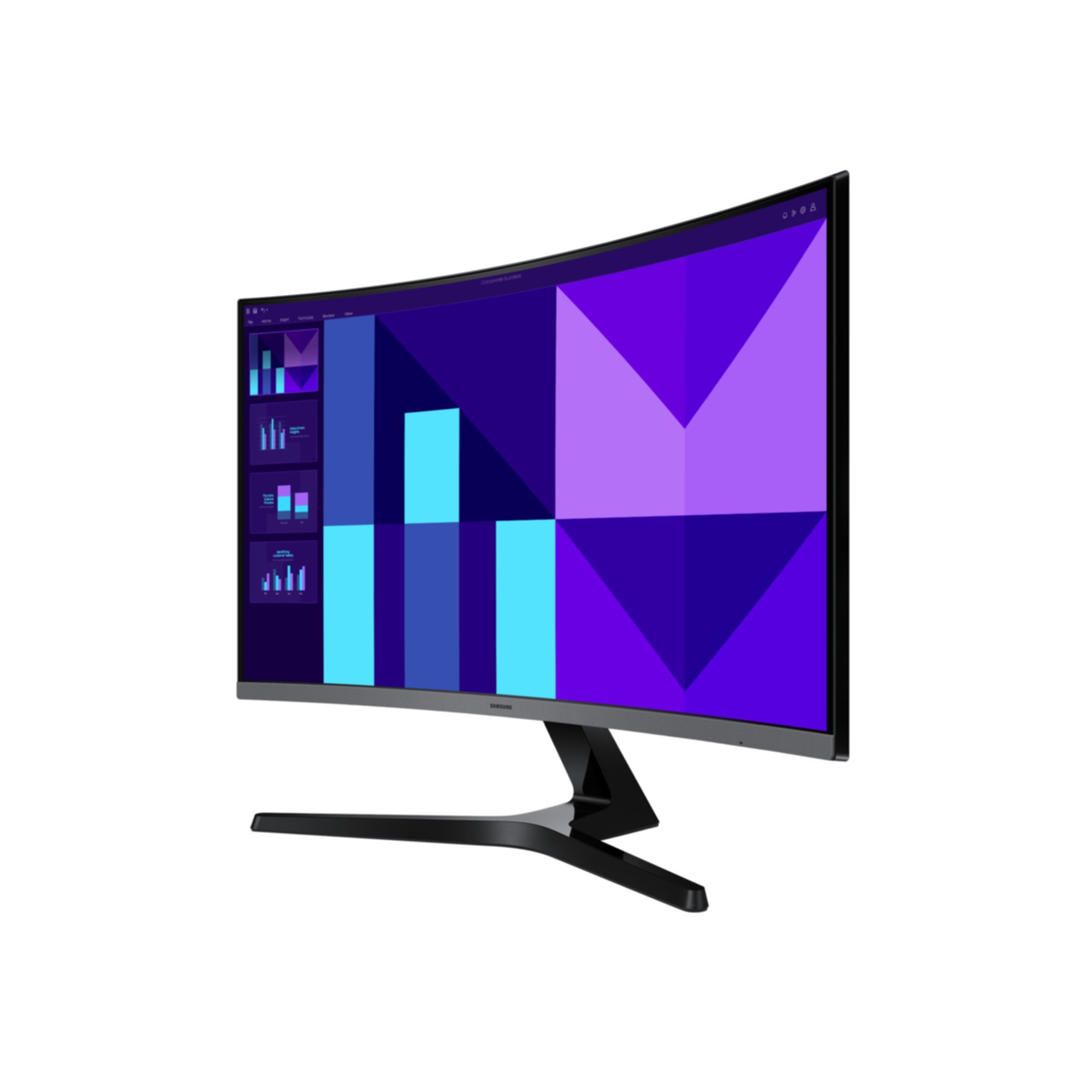 TFT Samsung Essential S3 S27D390GAU 68,60cm (27")LED,HDMI,VGA,curved