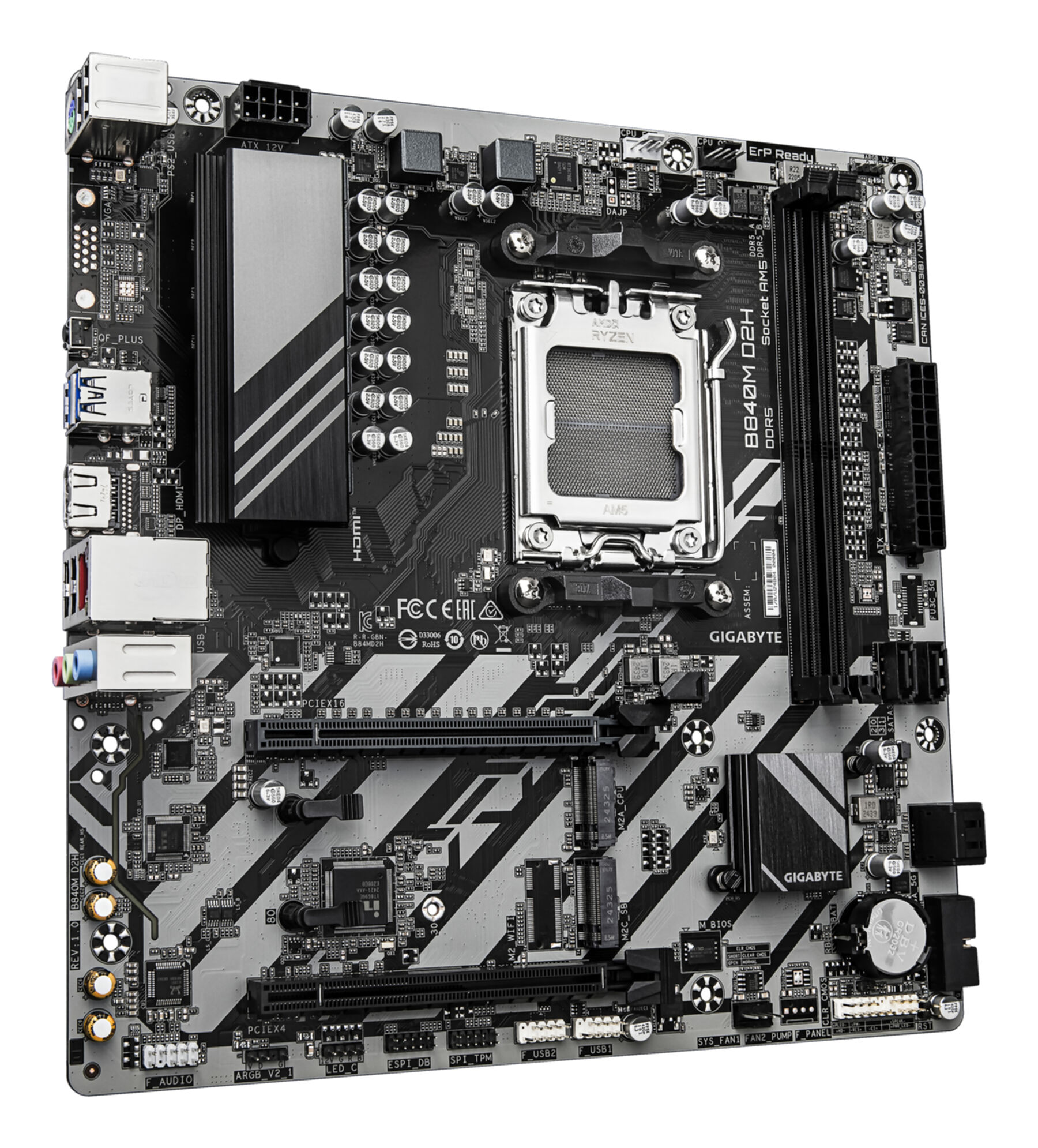 Gigabyte GA-B840M D2H (AM5) (D) Gigabyte GA-B840M D2H (AM5) (D)