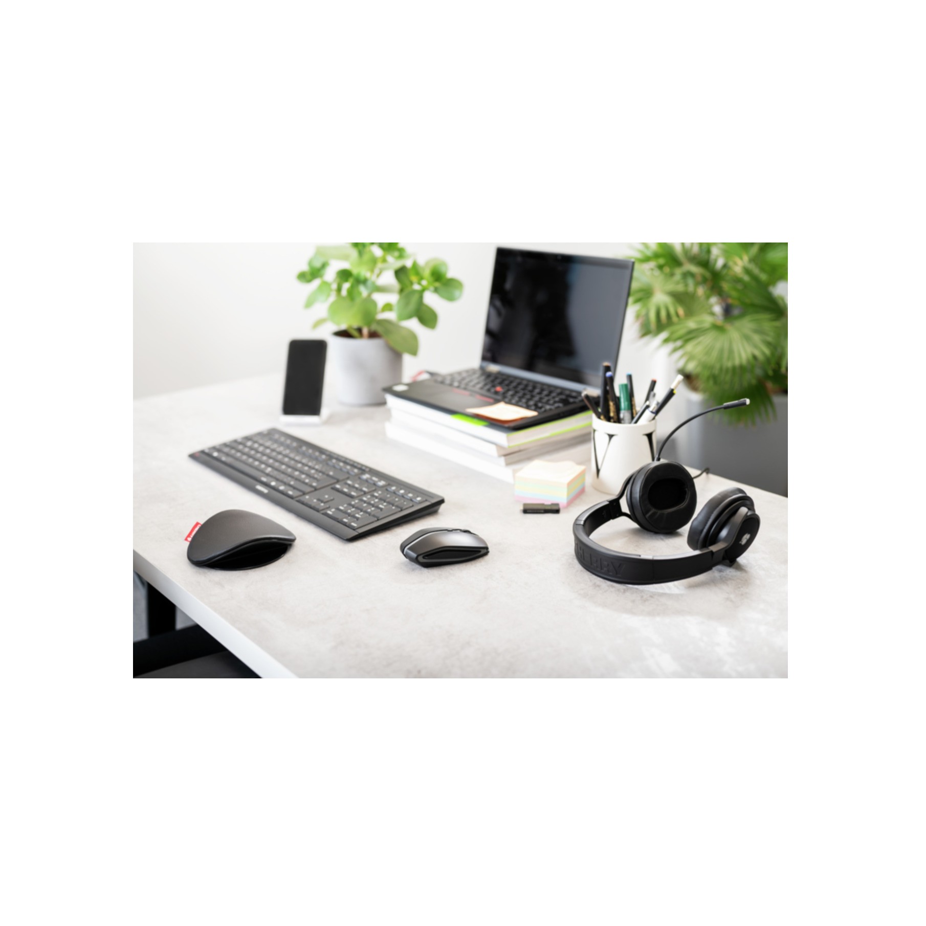 Mouse Cherry Gentix BT Bluetooth Schwarz (JW-7500-2)