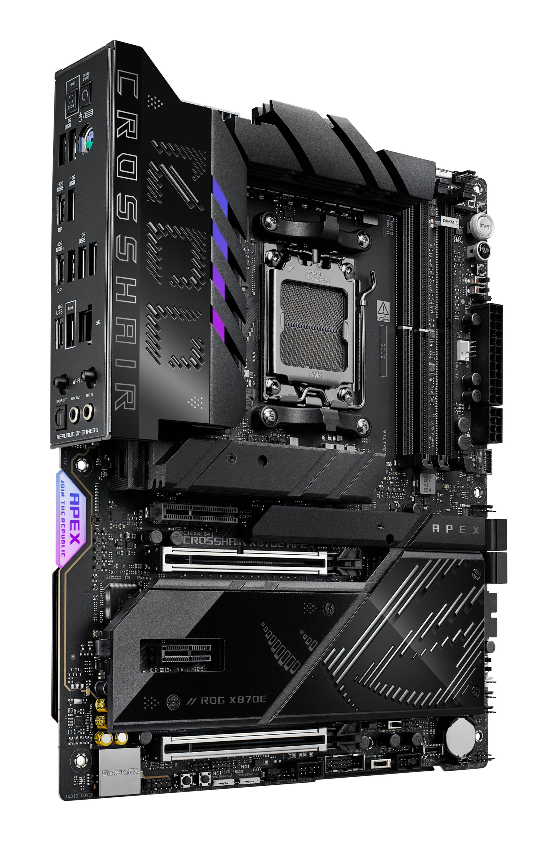 ASUS ROG CROSSHAIR X870E APEX (AM5) (D) ASUS ROG CROSSHAIR X870E APEX (AM5) (D)